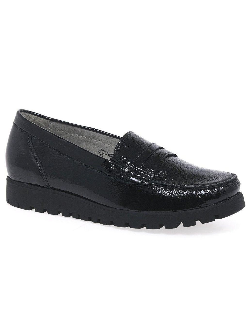 Waldläufer Black Penny Moccasins