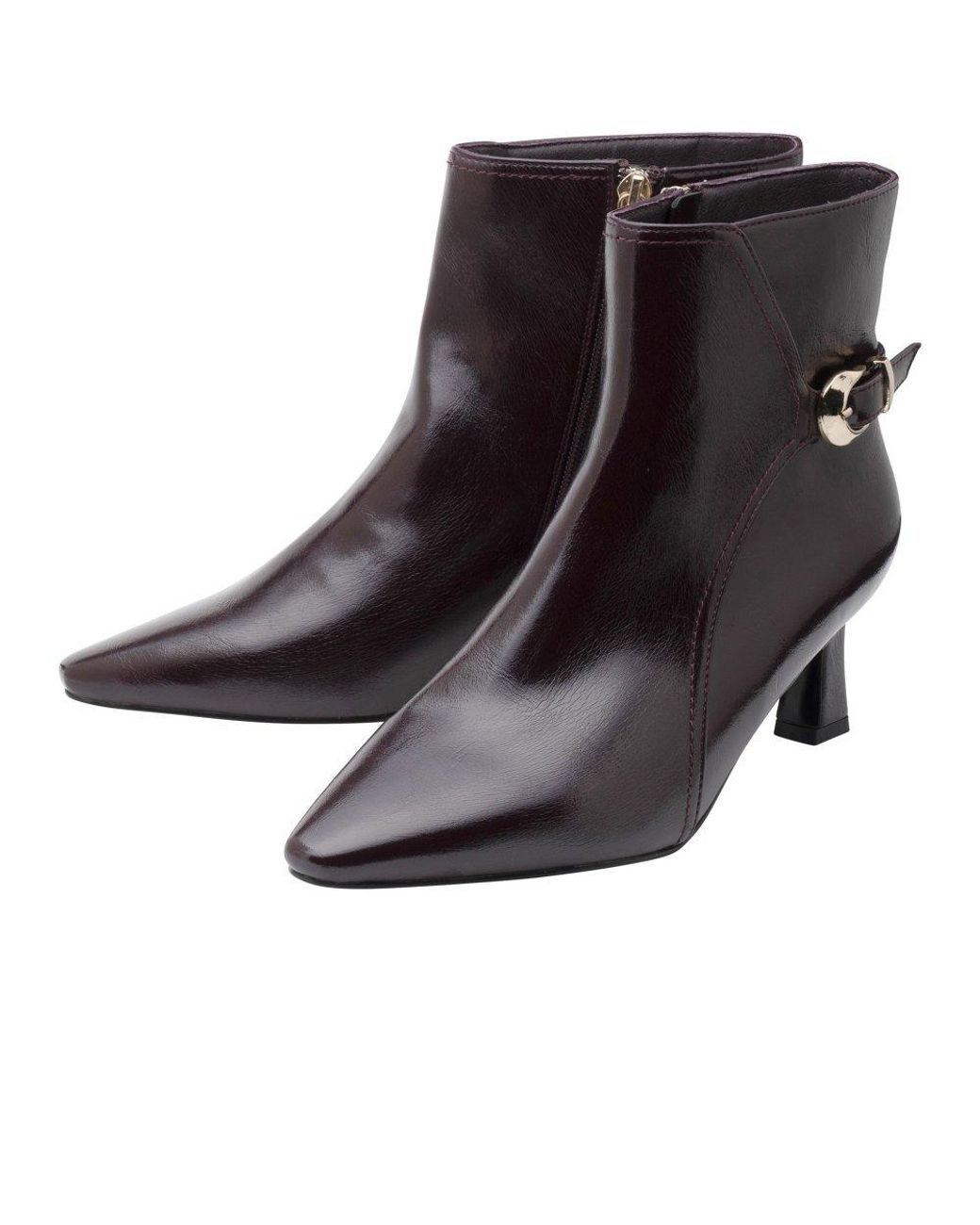 Lotus Black Ripley Ankle Boots