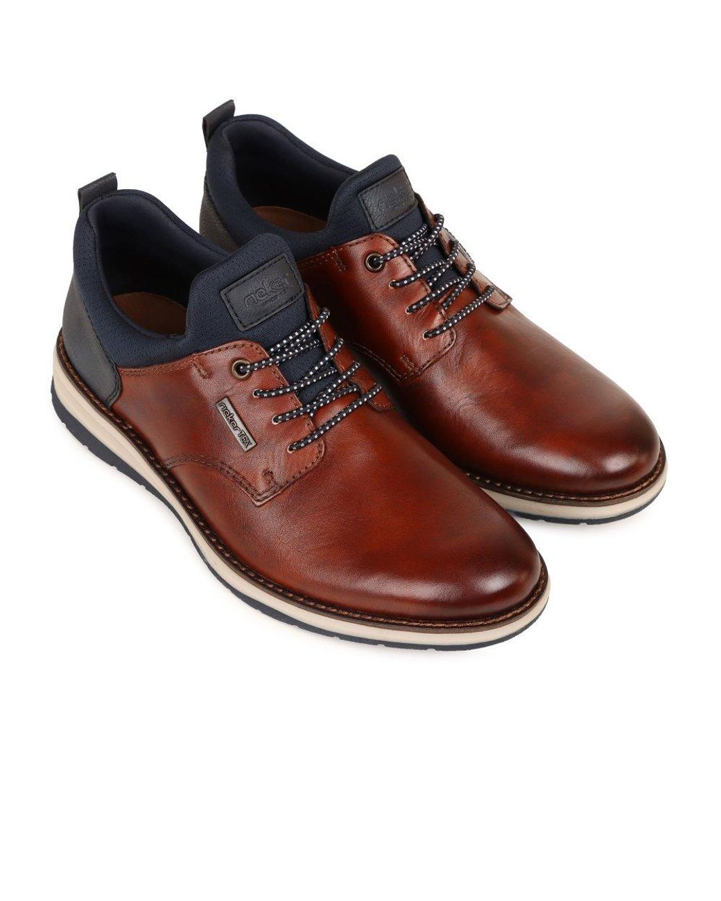 Rieker Brown Badger Shoes for men