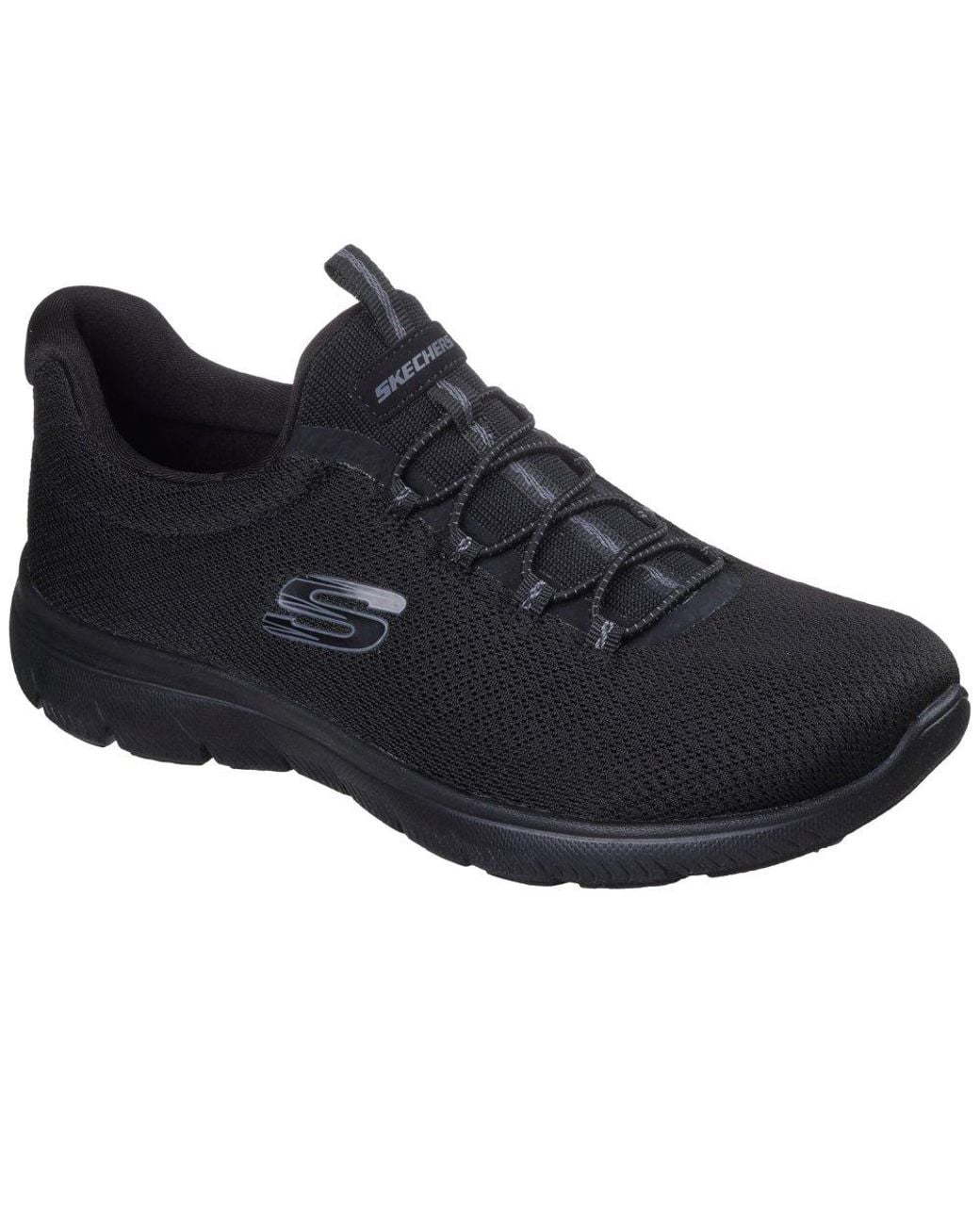 Skechers Black Summits Summer Blush Trainers