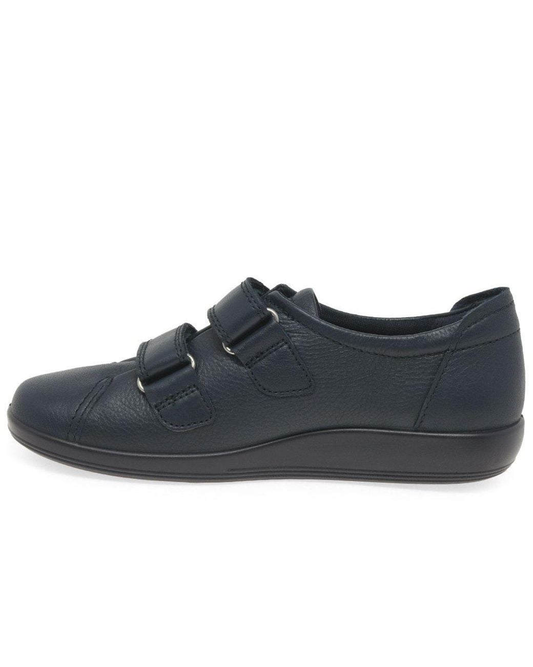 Ecco Blue Soft 2 Strap Casual Trainers