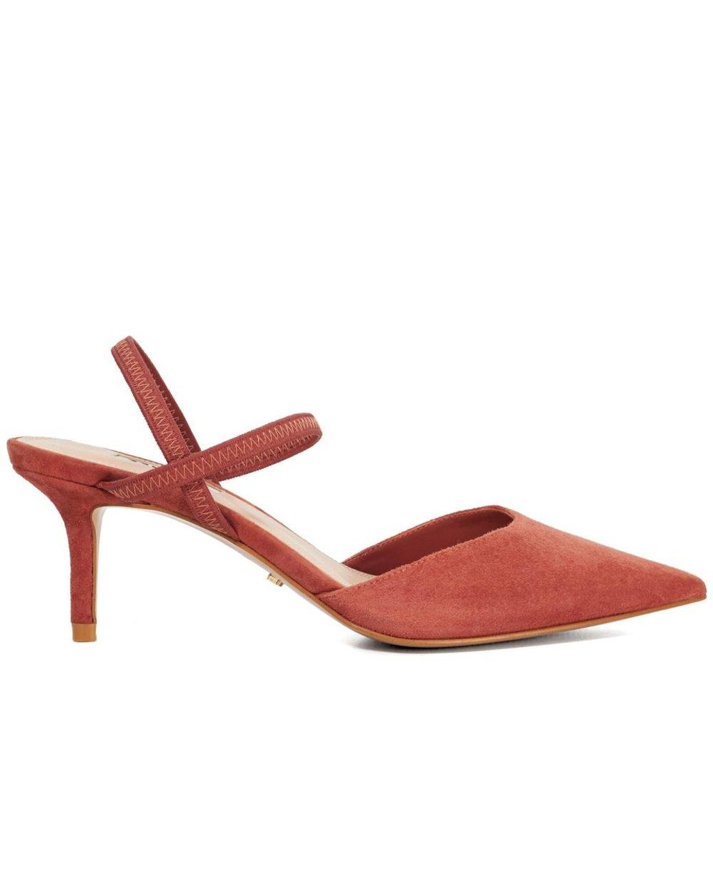 Dune Pink Classical Court Shoes