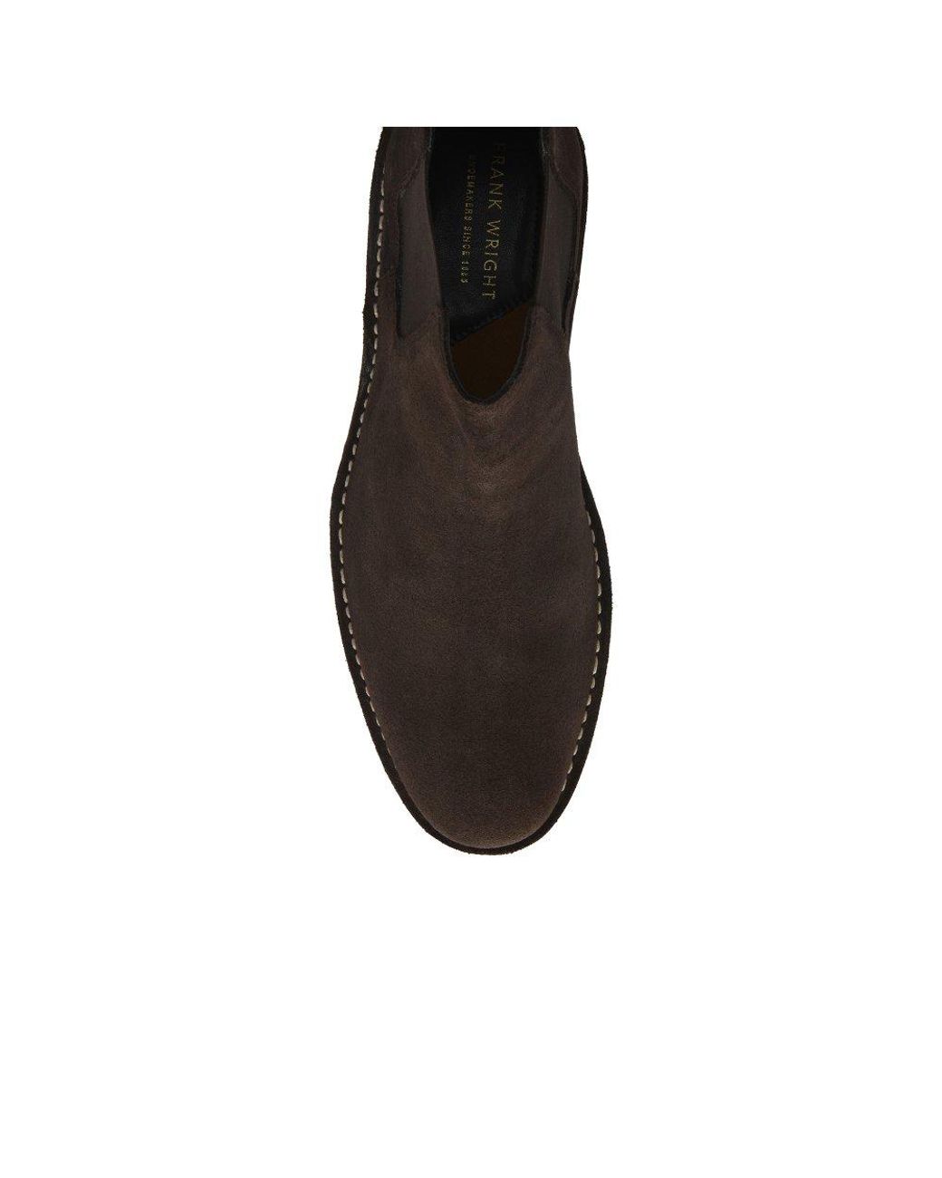 Frank Wright Black Whipp Chelsea Boots for men
