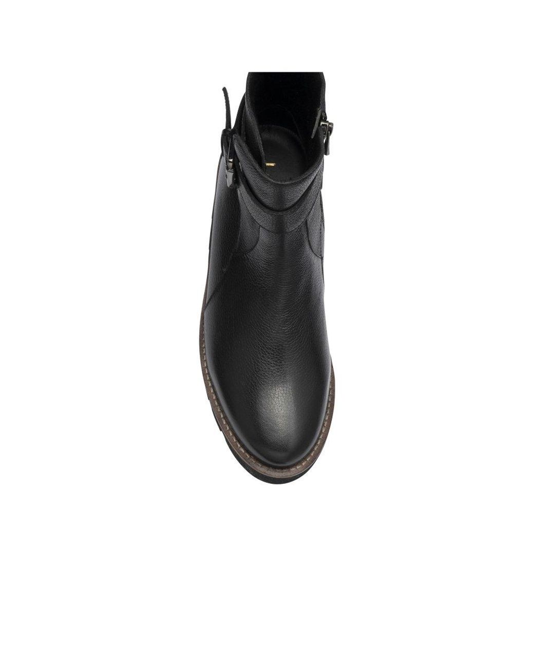 Lotus Black Lynx Ankle Boots