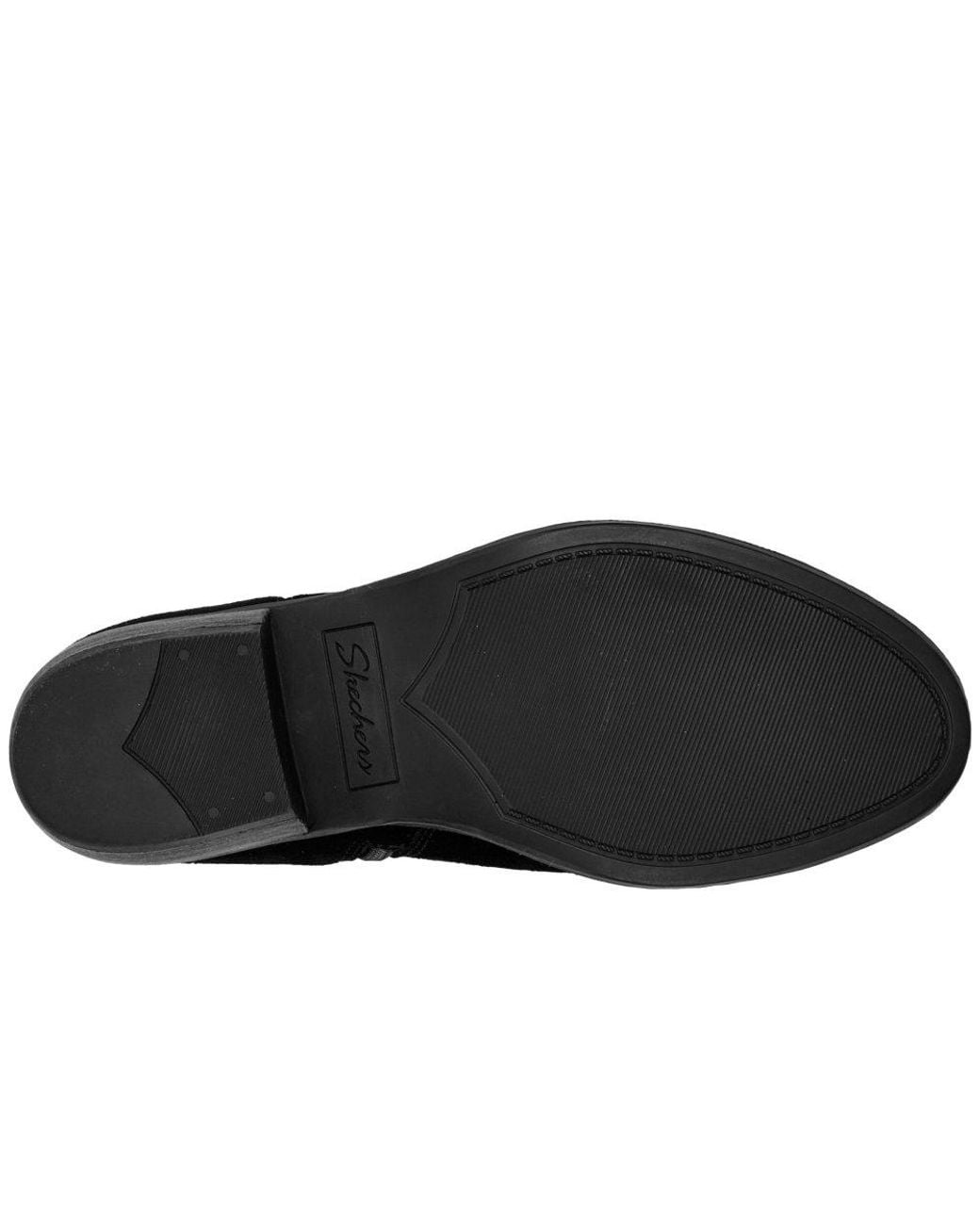 Skechers Black Texas Modern Western Ankle Boots