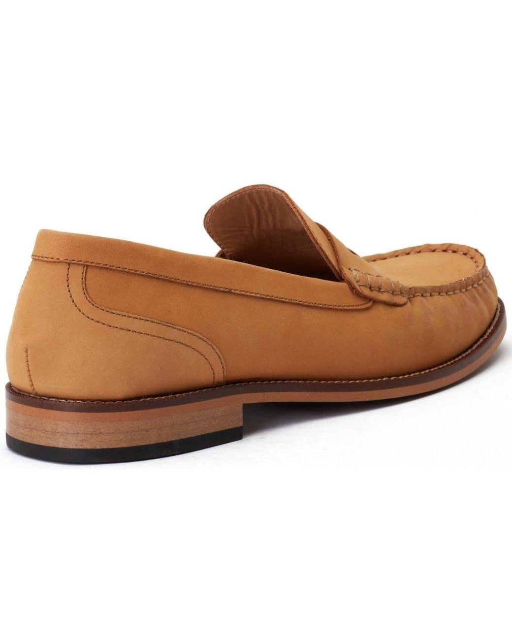 Base London Brown Garfield Penny Loafer for men