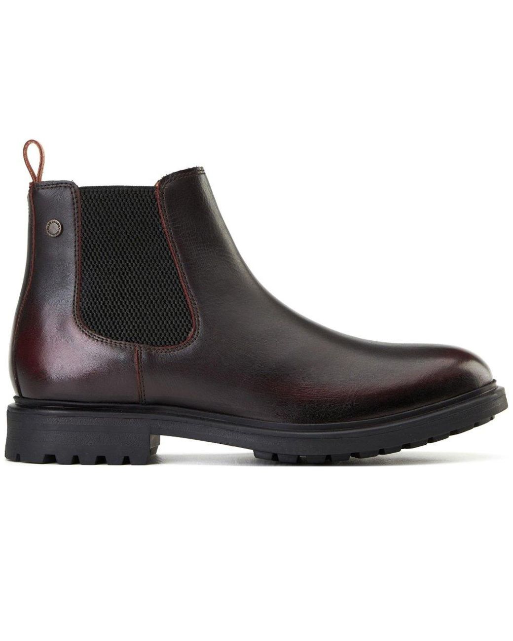 Base London Black Roebuck Chelsea Boots for men