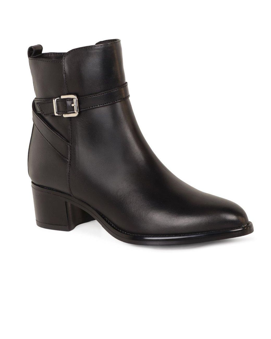 Jones Bootmaker Black Kyra Ankle Boots