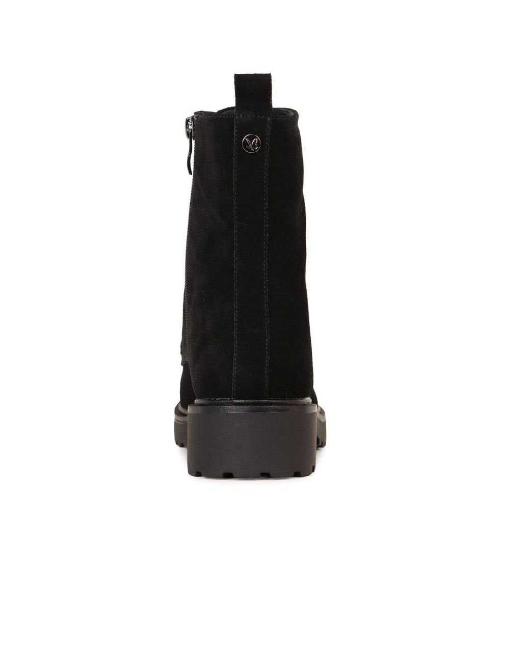 Caprice Black Ava Ankle Boots