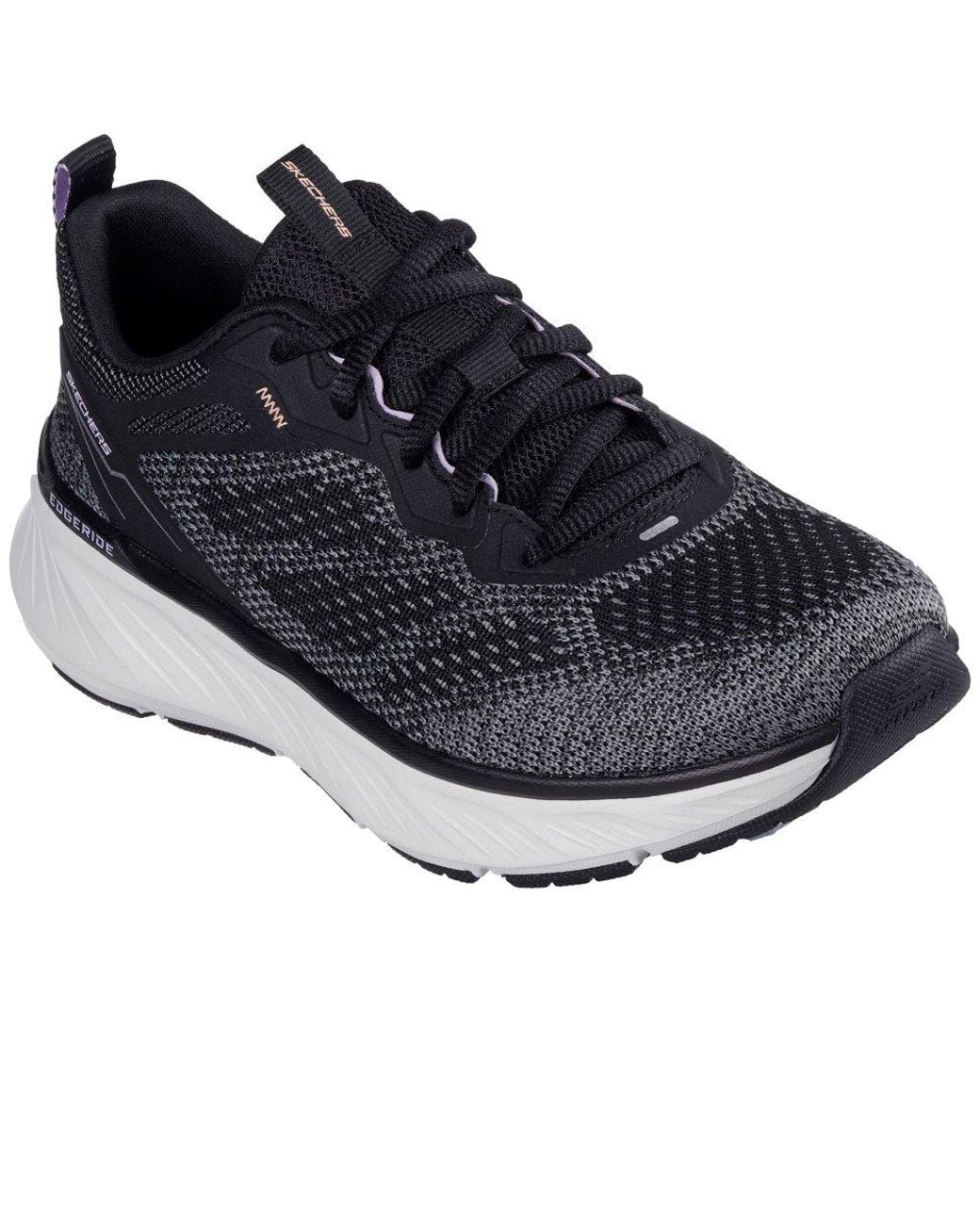Skechers Black Edgeride Power Flow Trainers