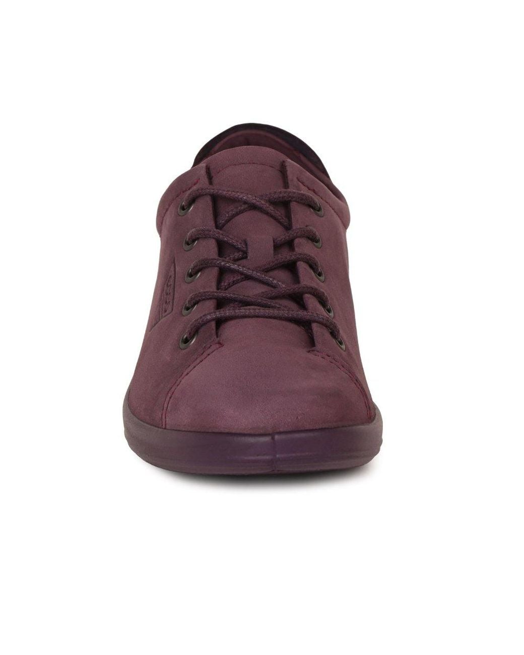 Ecco Purple Soft 2 Lace Trainers