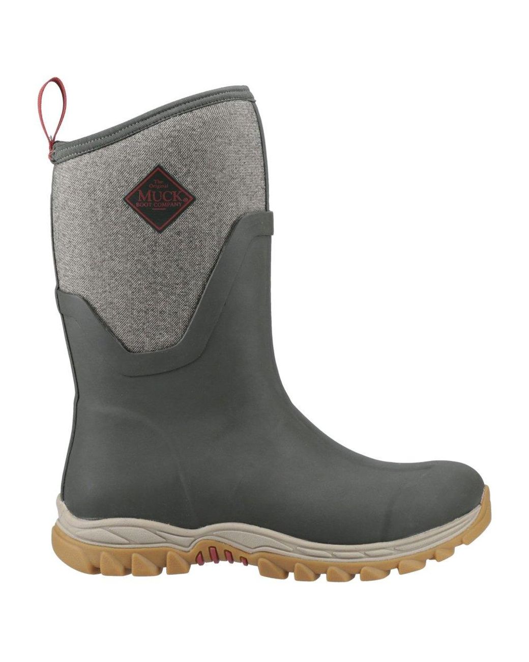 Muck Boot Gray Arctic Sport Mid Wellingtons