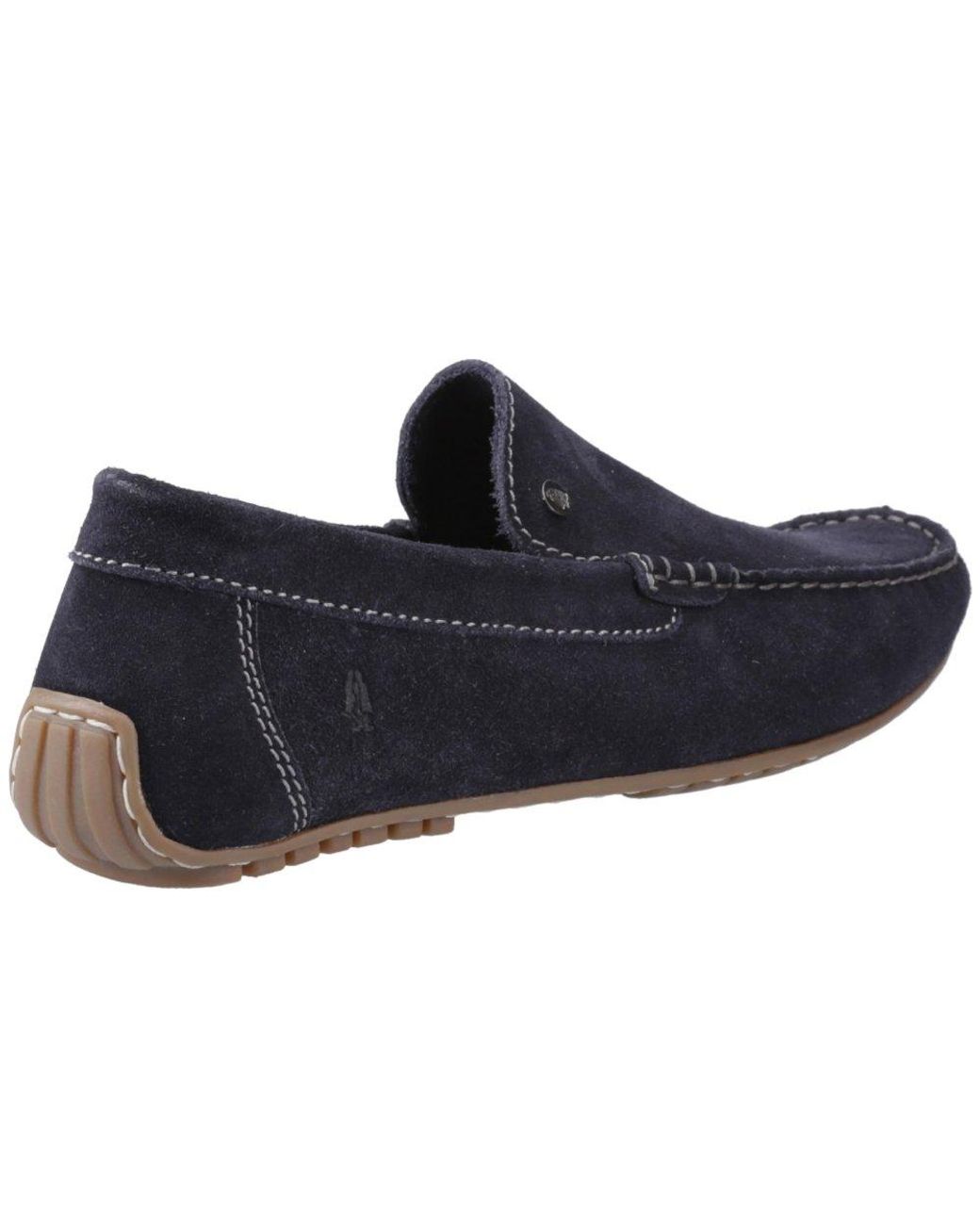 Hush Puppies Blue Ralph Suede Shoes for men
