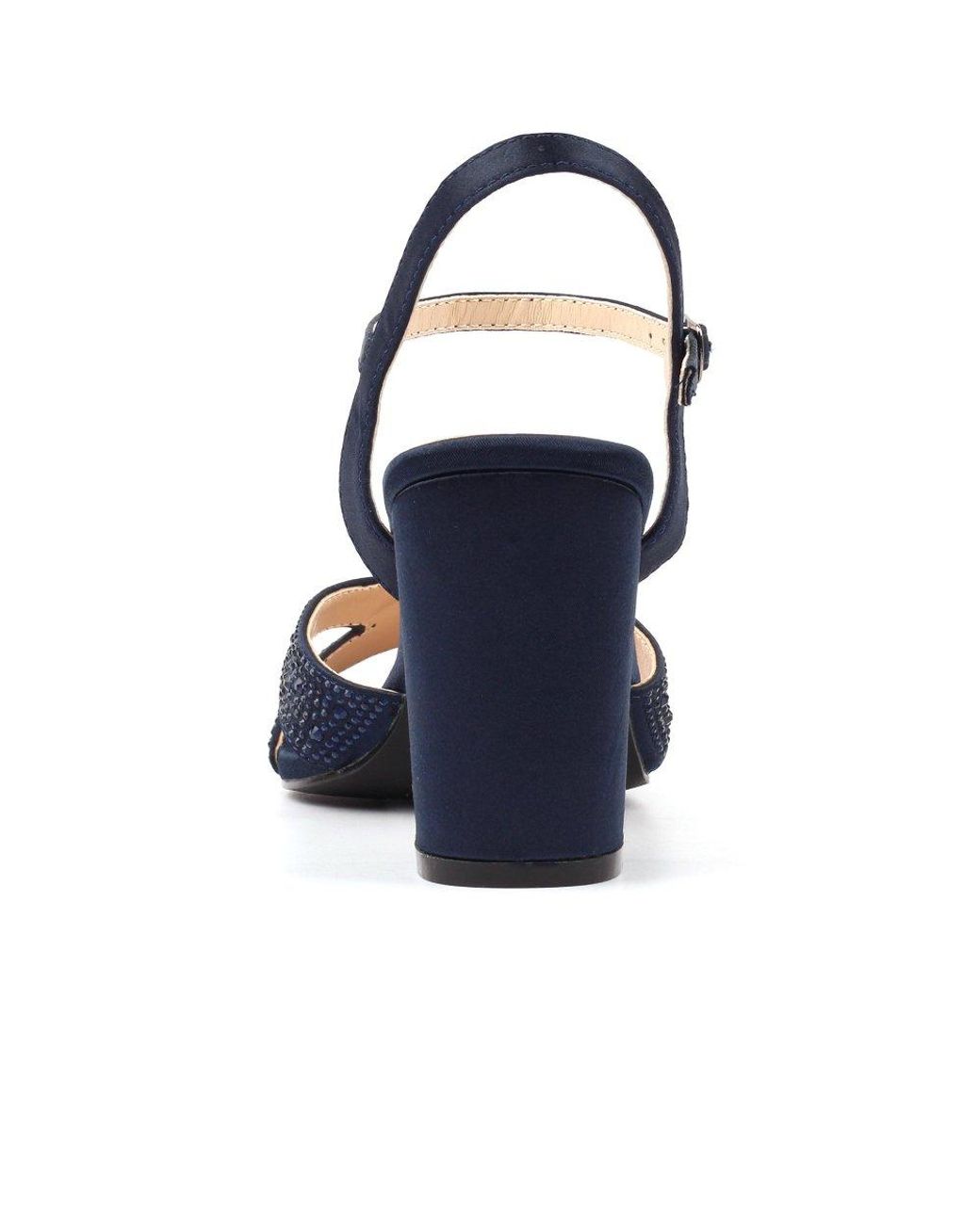Lunar (GRS) Blue Nina Heeled Sandals
