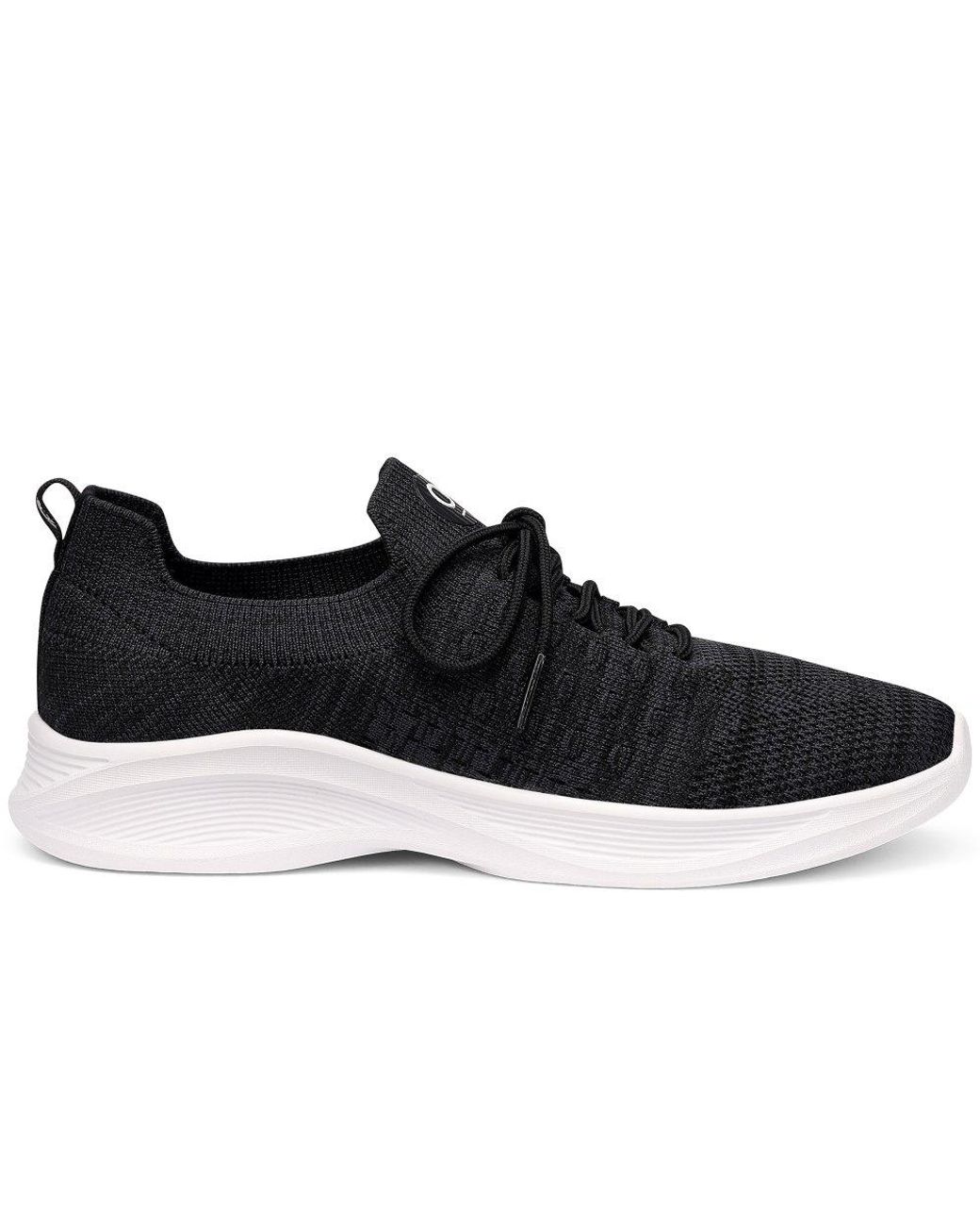 Hotter Black Defy Ii Trainers