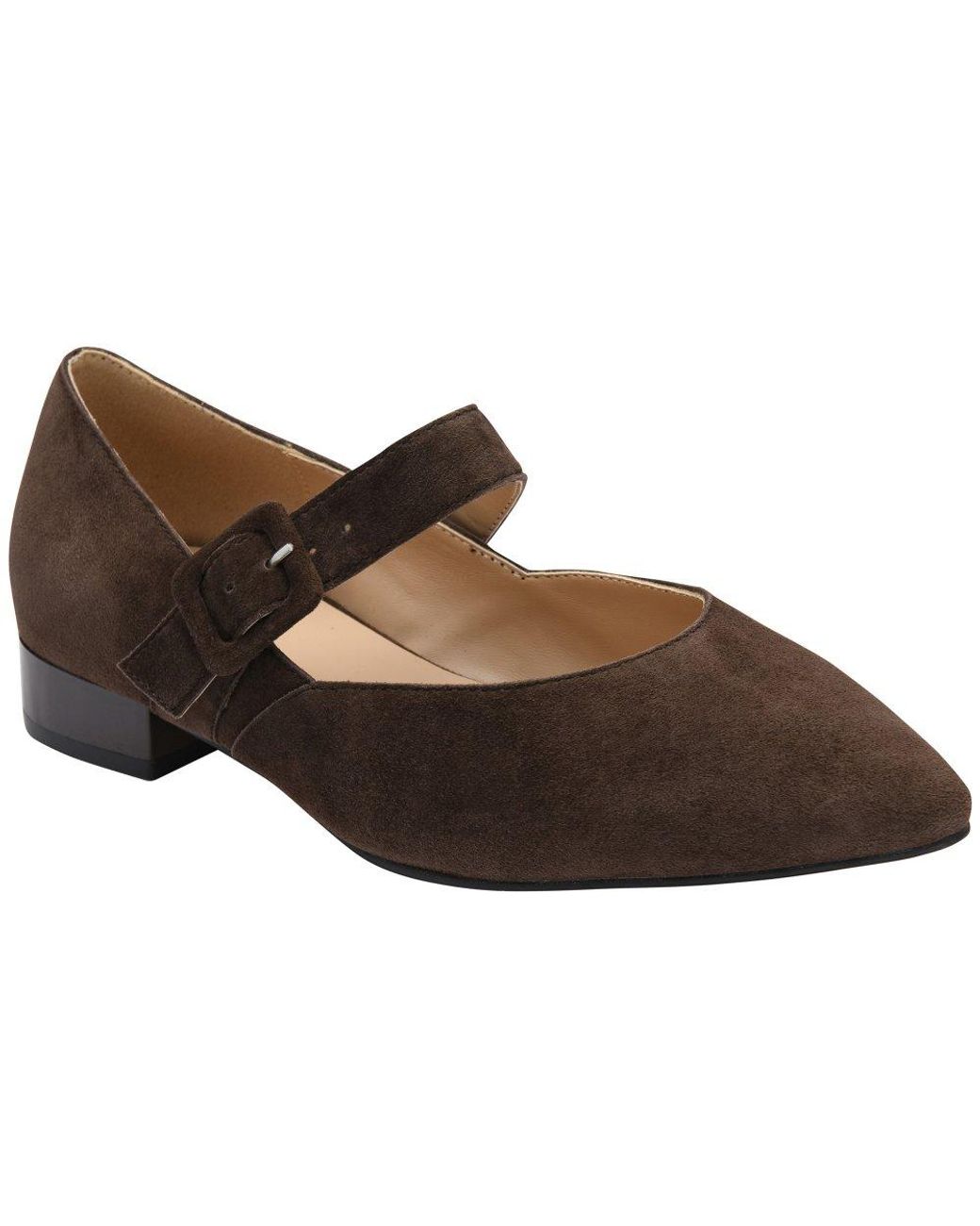 Lotus Brown Verbena Mary Jane Pumps