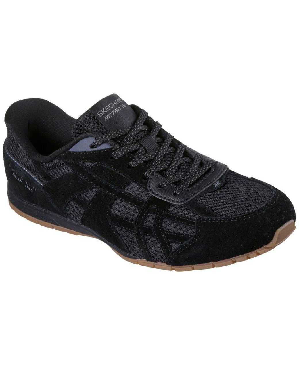 Skechers Black Retro Lite Oshare Trainers