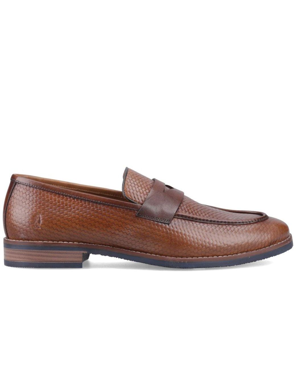 Hush Puppies Brown Mitchell Loafers for men
