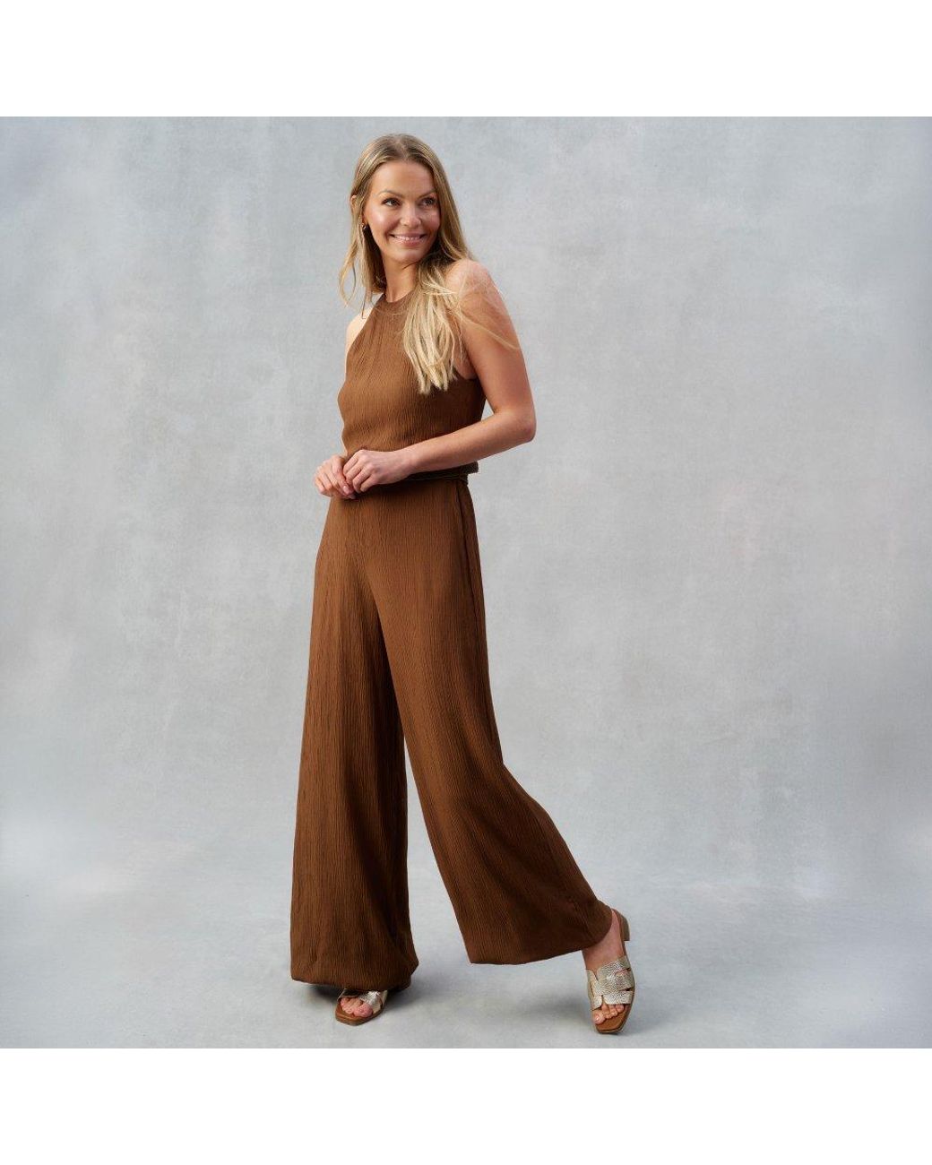 Oh My Sandals Brown Marbella Sandals