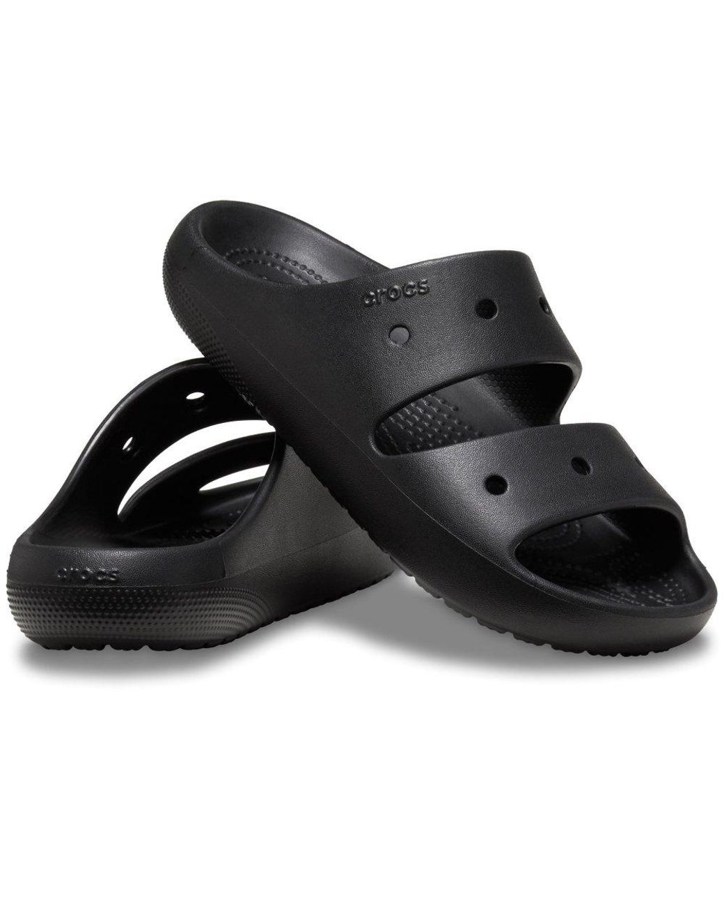 CROCSTM Black Classic Sandal Slides