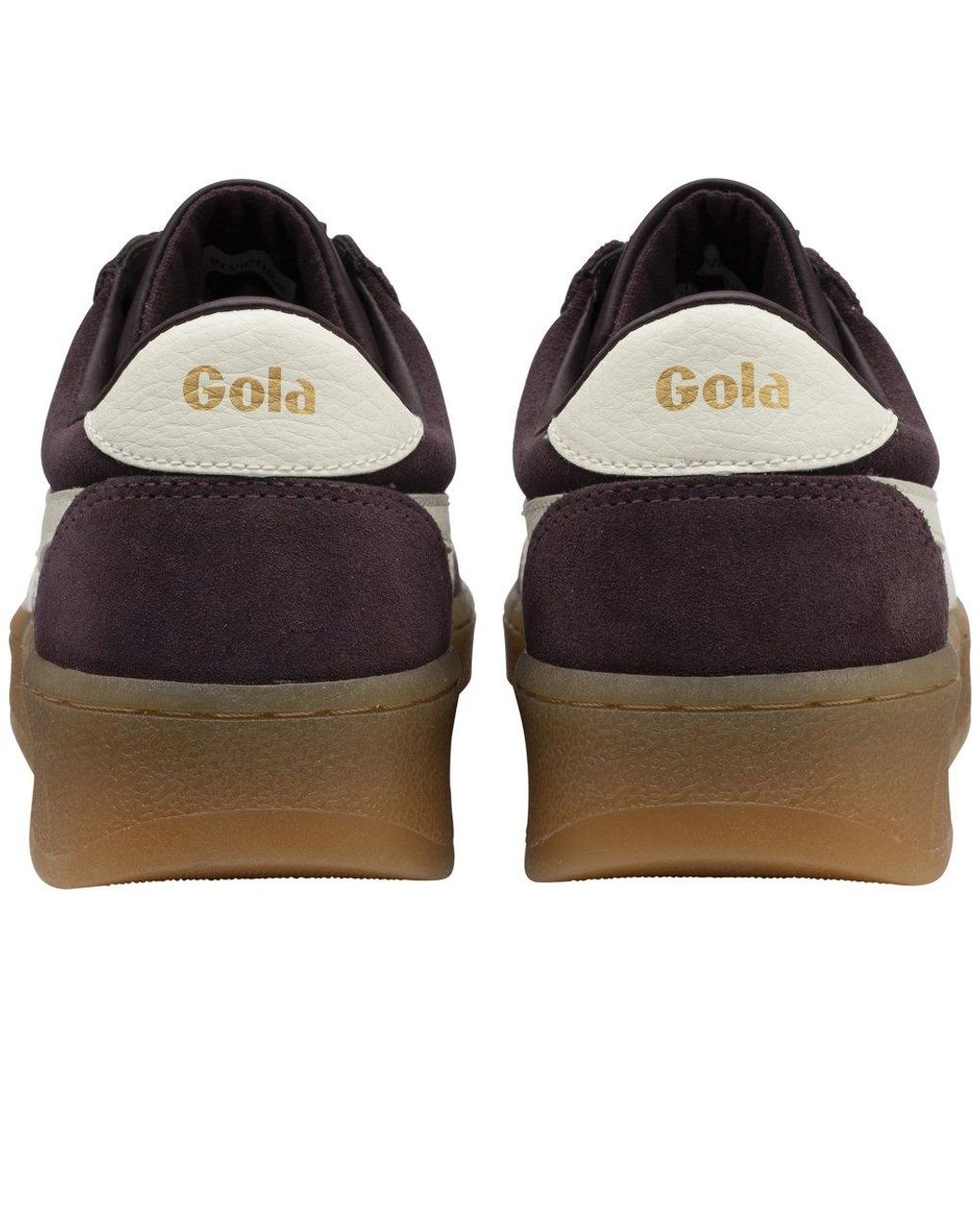 Gola Brown Grandslam Suede Trainers