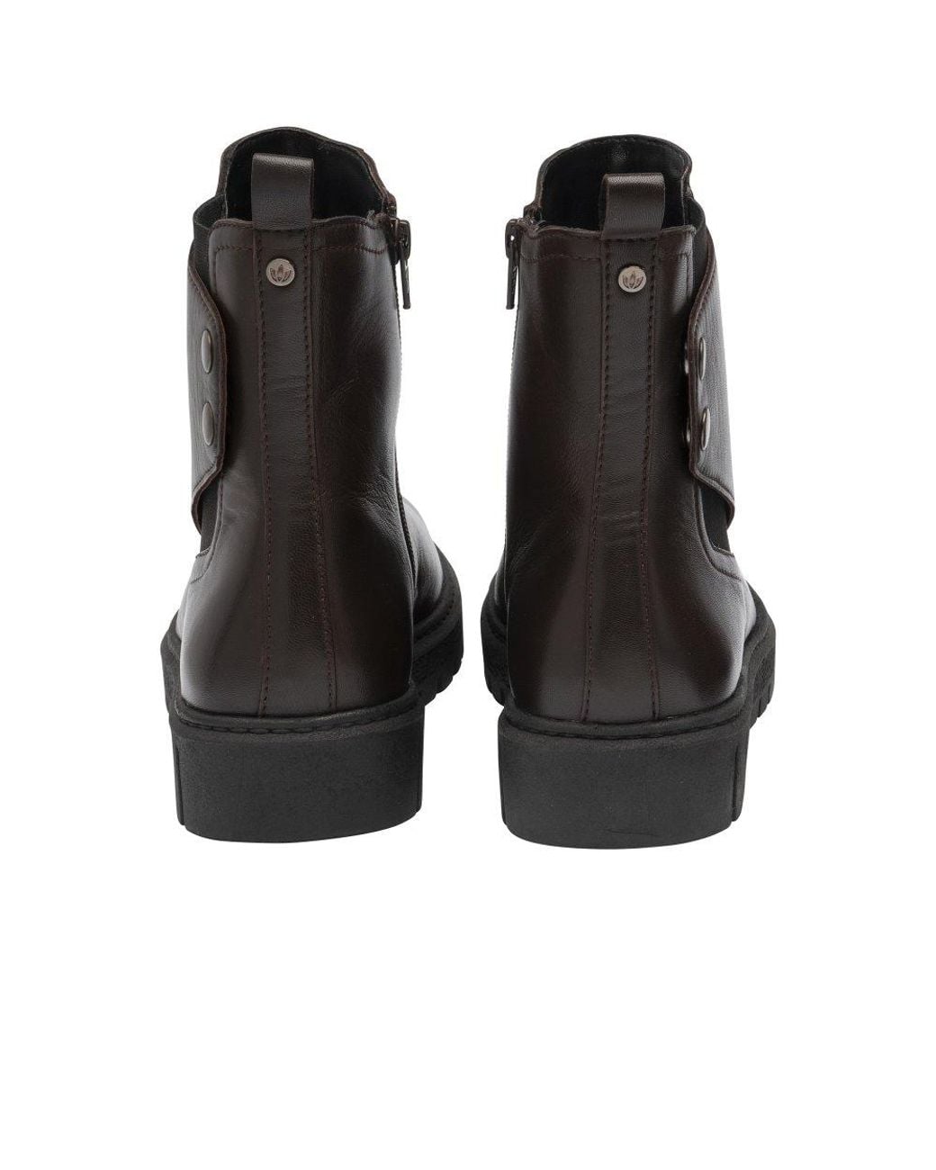 Lotus Black Kairo Ankle Boots