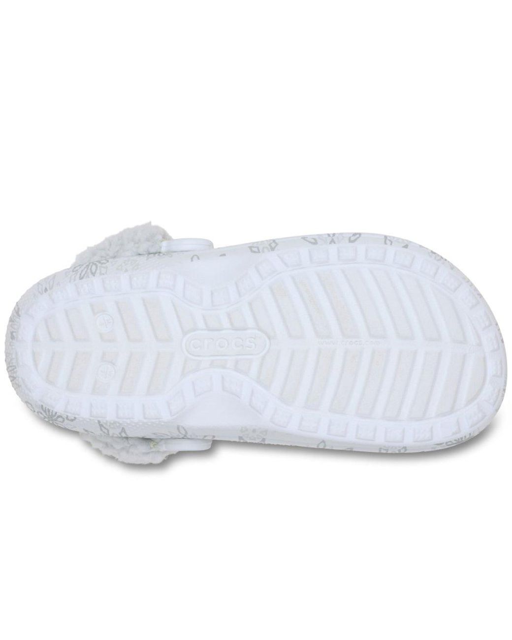 CROCSTM Blue Classic Fleece Lined Clogs