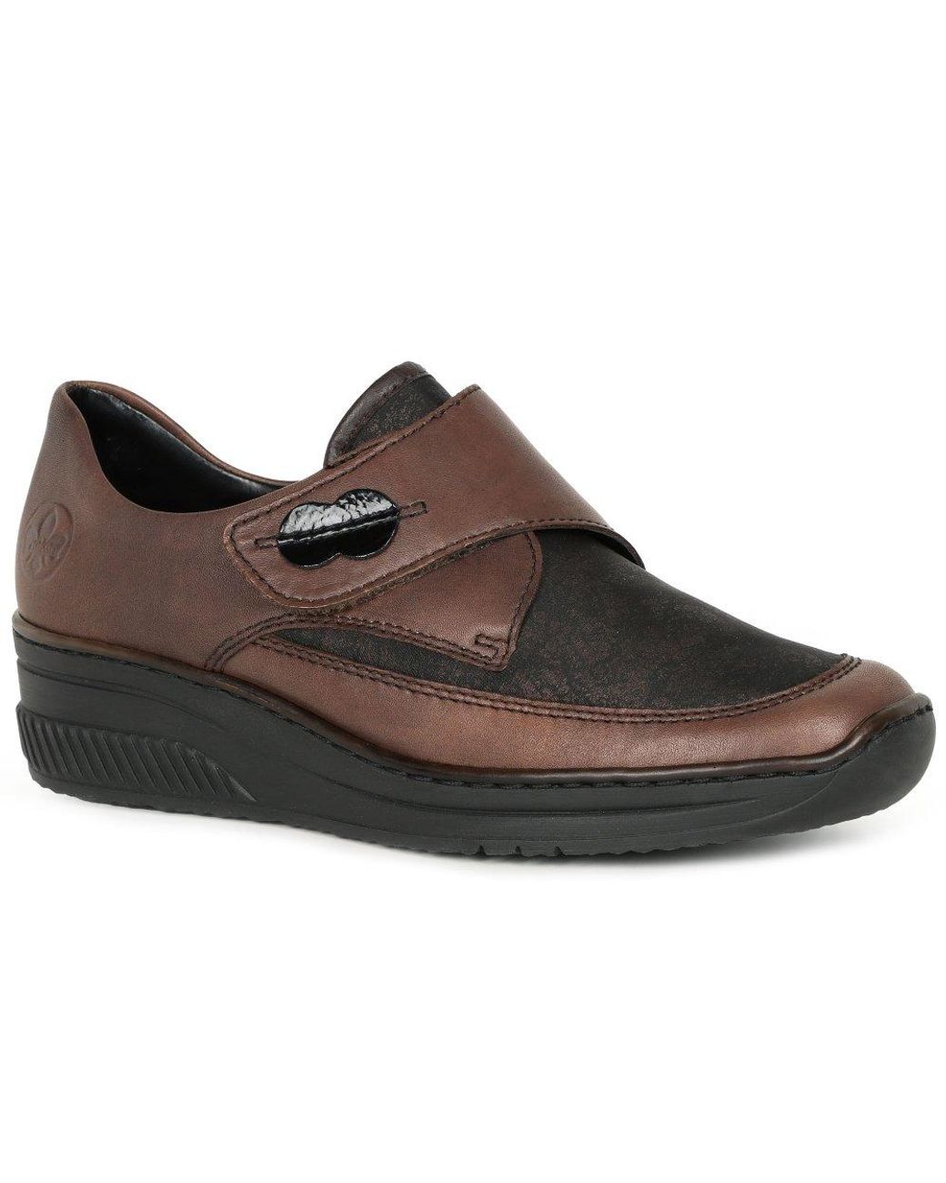 Rieker Brown Leaves Shoes