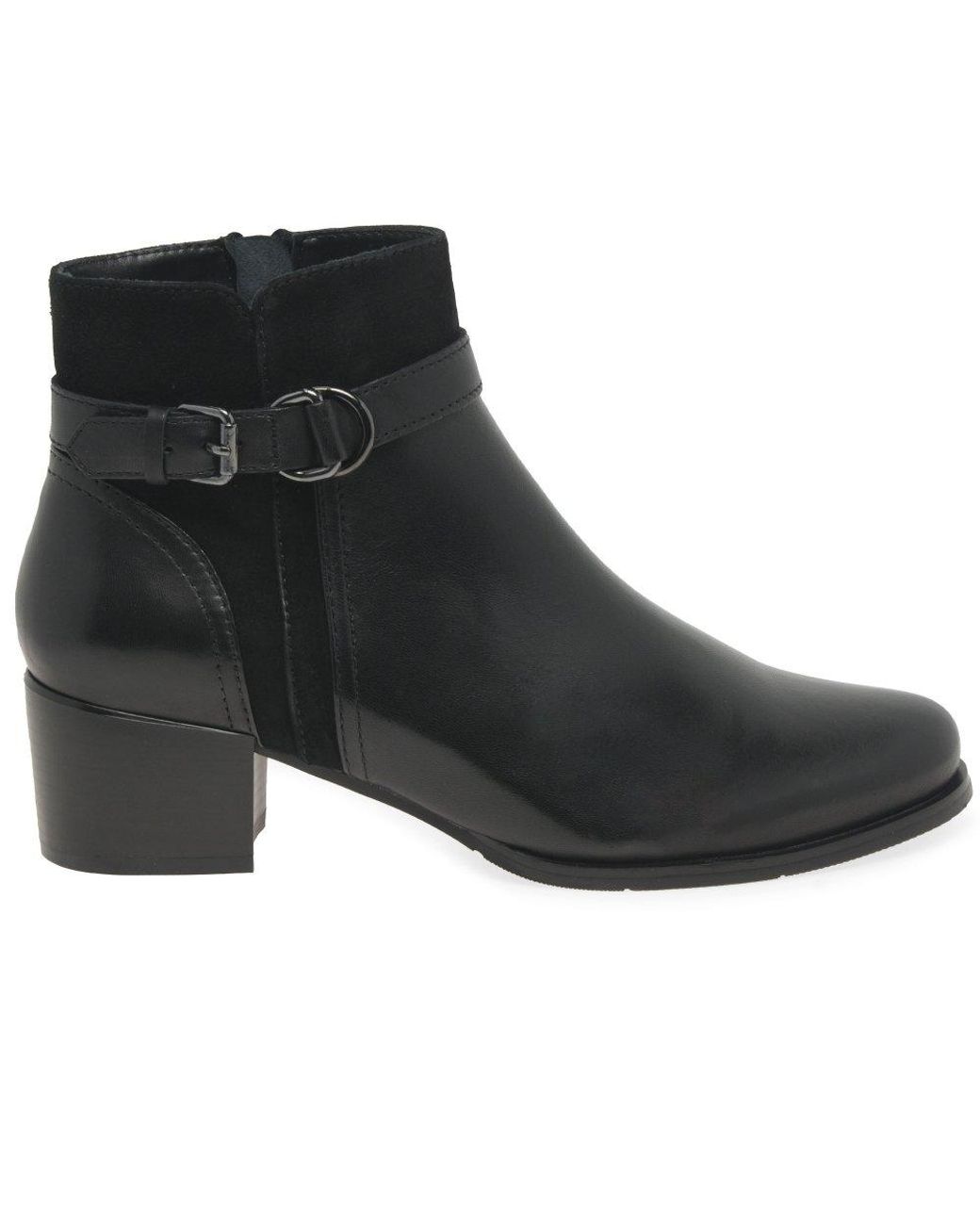 Regarde Le Ciel Black Jolene 23 Ankle Boots