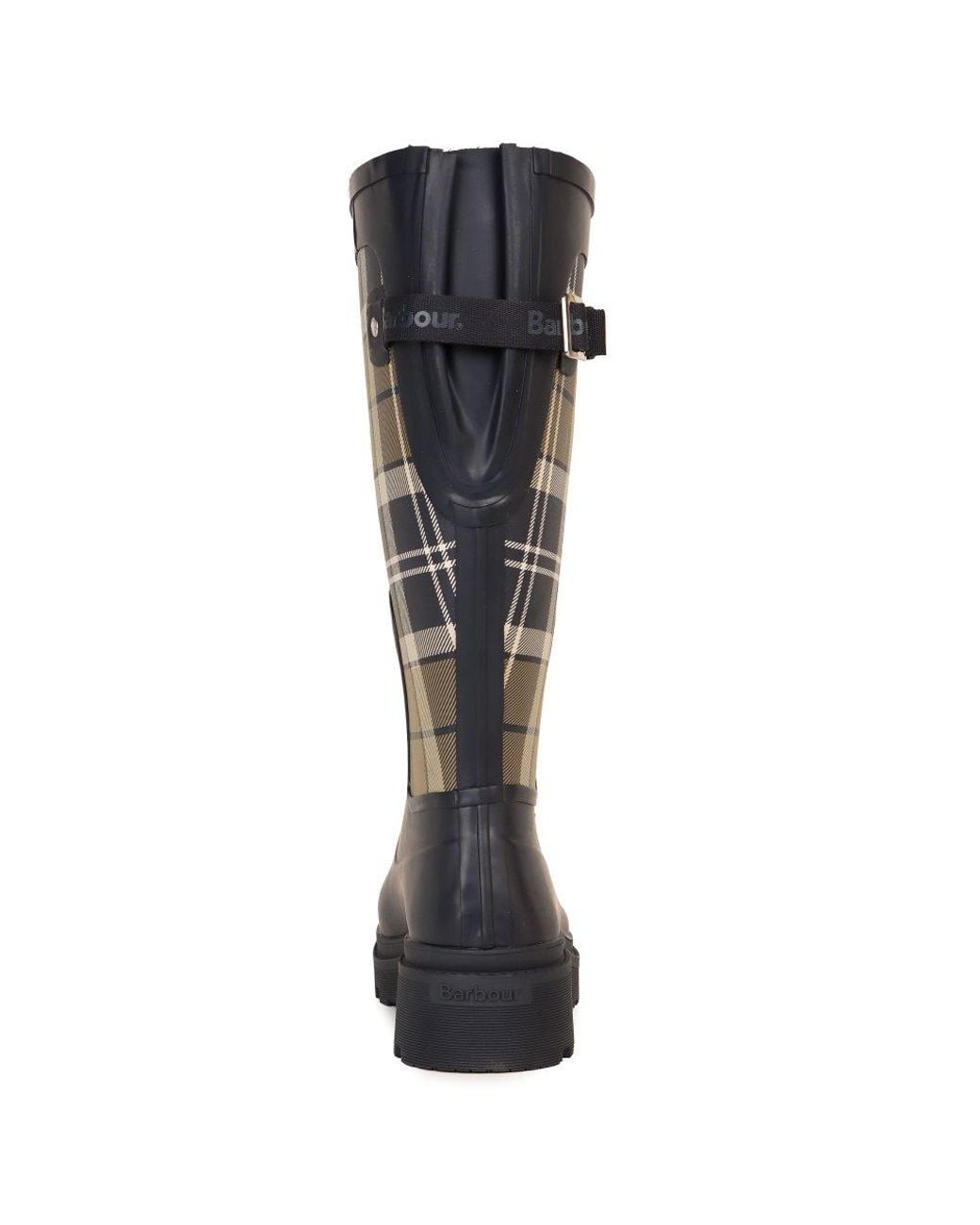 Barbour Blue Dena Wellingtons