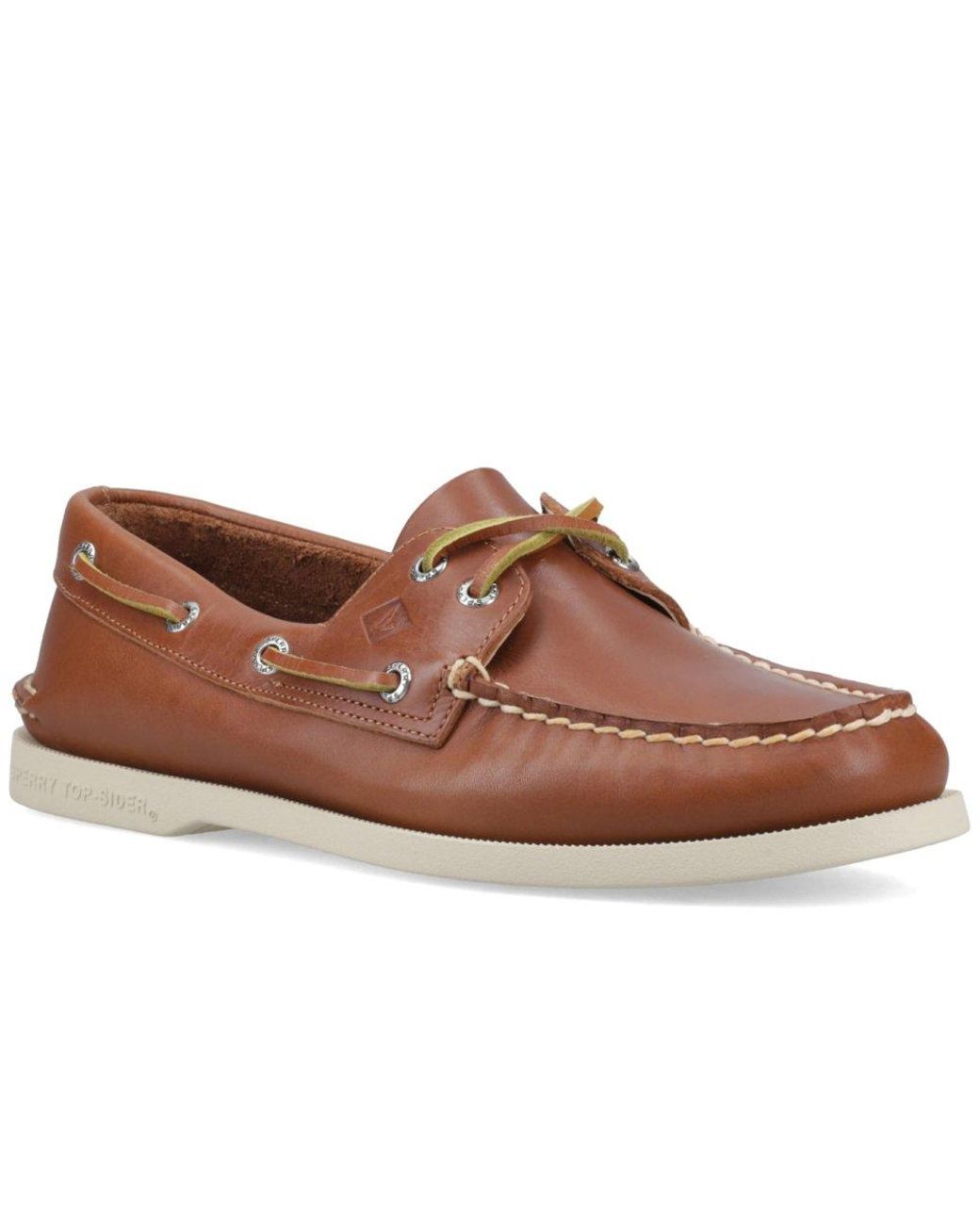 Sperry Top-Sider Brown Authentic Original 2-Eye Boat Shoes for men
