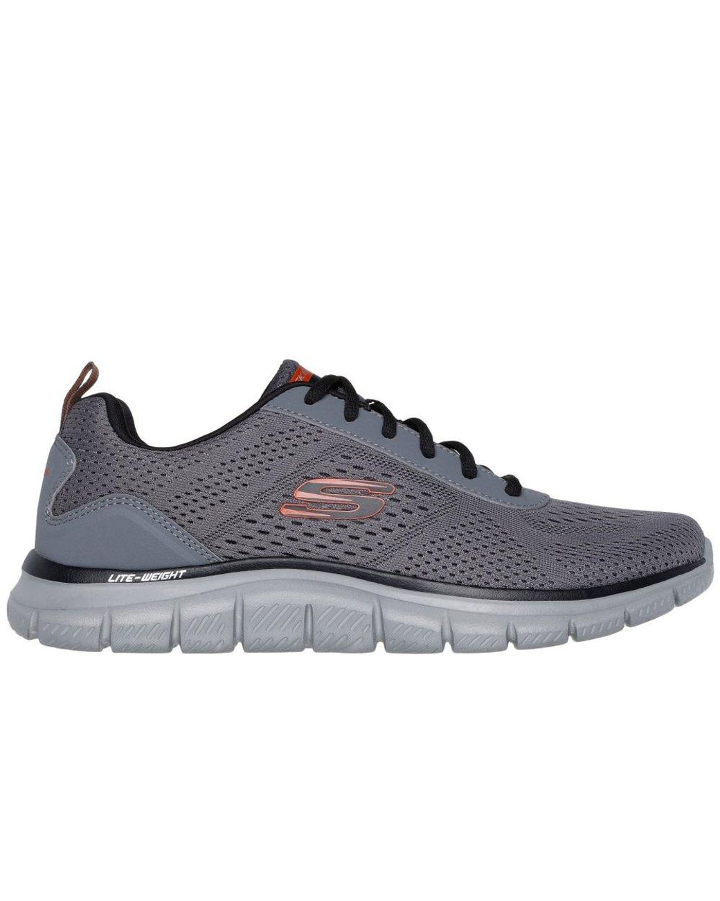 Skechers Black Track Leshur Trainers for men
