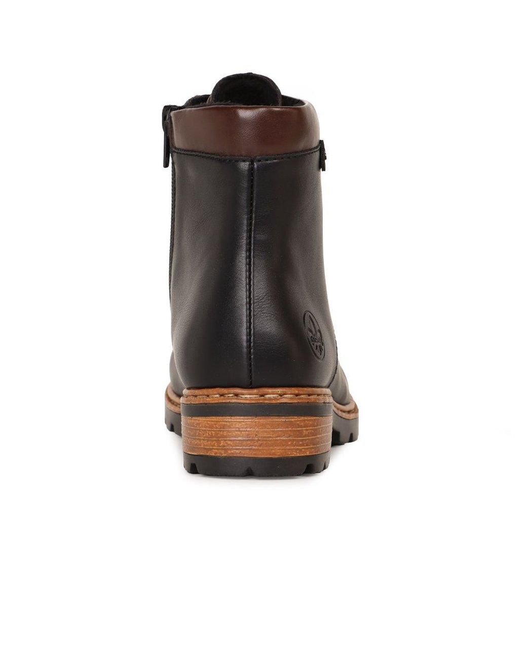 Rieker Black Thornton Ankle Boots