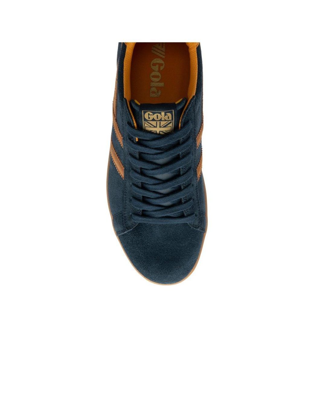 Gola Blue Equipe Ii Suede Trainers for men