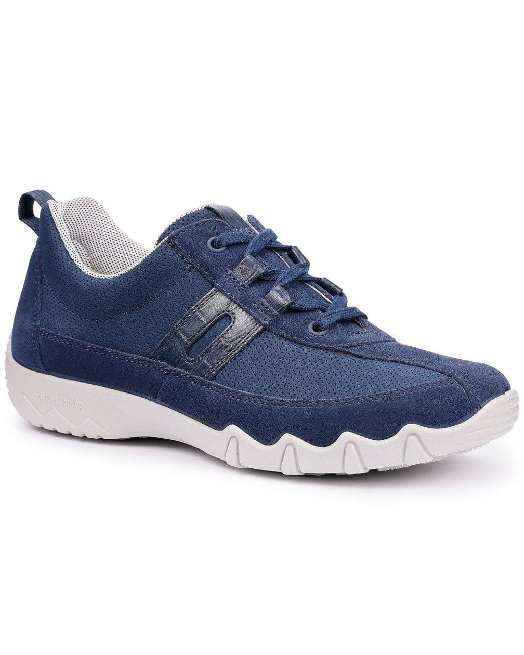 Hotter Blue Leanne Ii Extra Wide Trainers