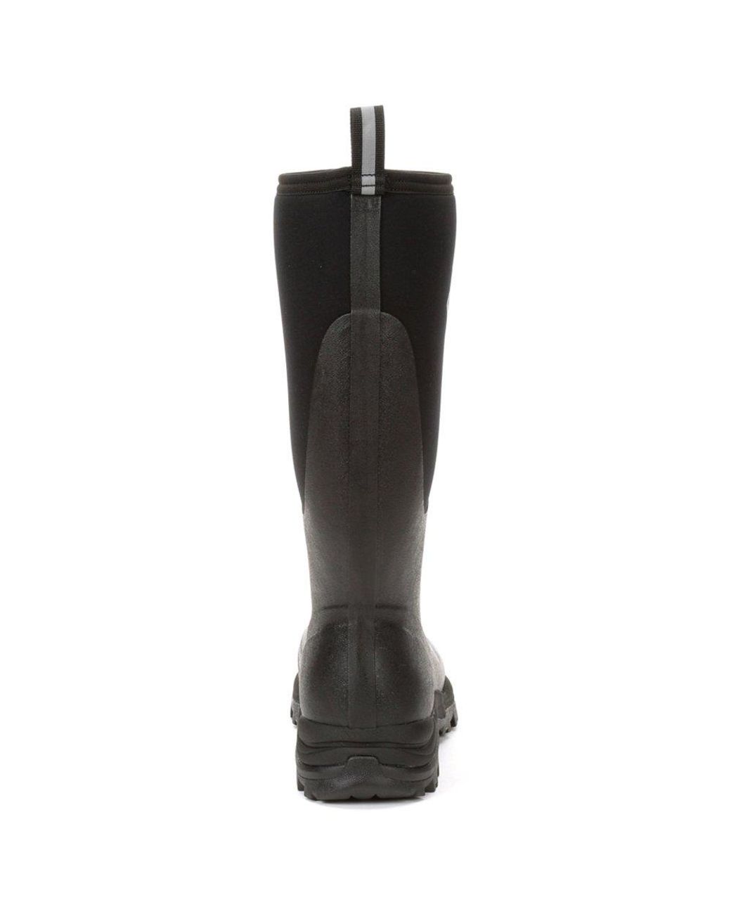 Muck Boot Black Outpost Tall Wellingtons for men