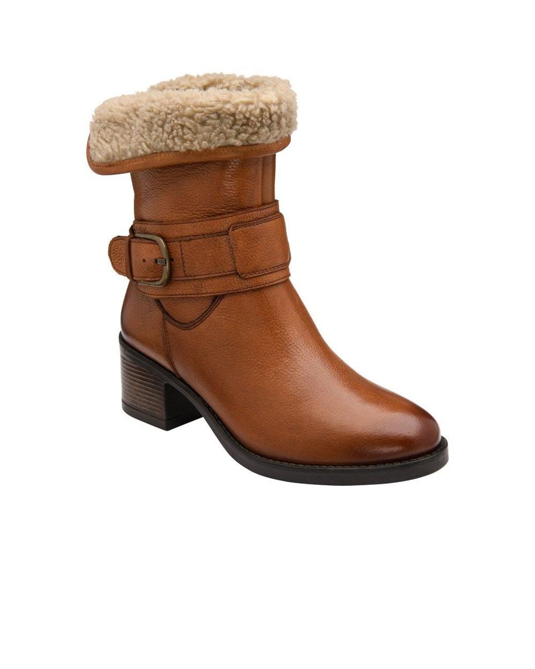 Lotus Brown Osmond Calf Boots
