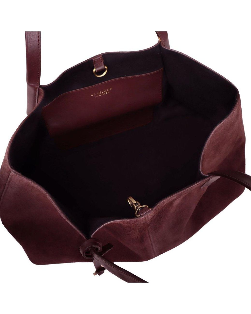 Lakeland Leather Purple Mirehouse Tote Bag
