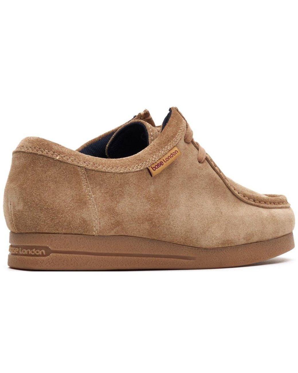 Base London Brown Koko Wallabe Shoes for men