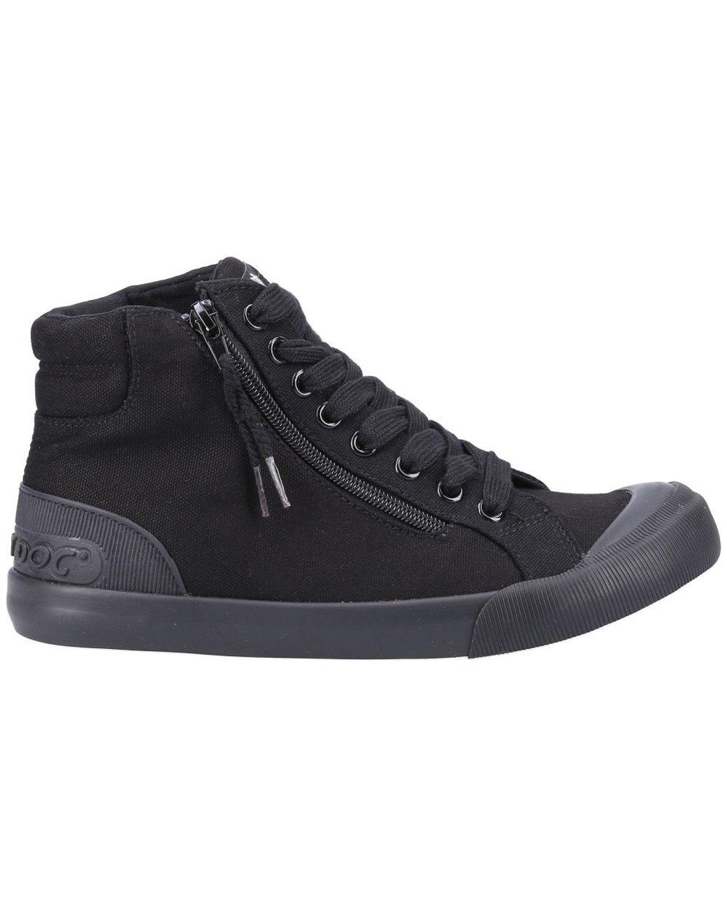 Rocket Dog Blue Jazzin Hi 12A Canvas Trainers