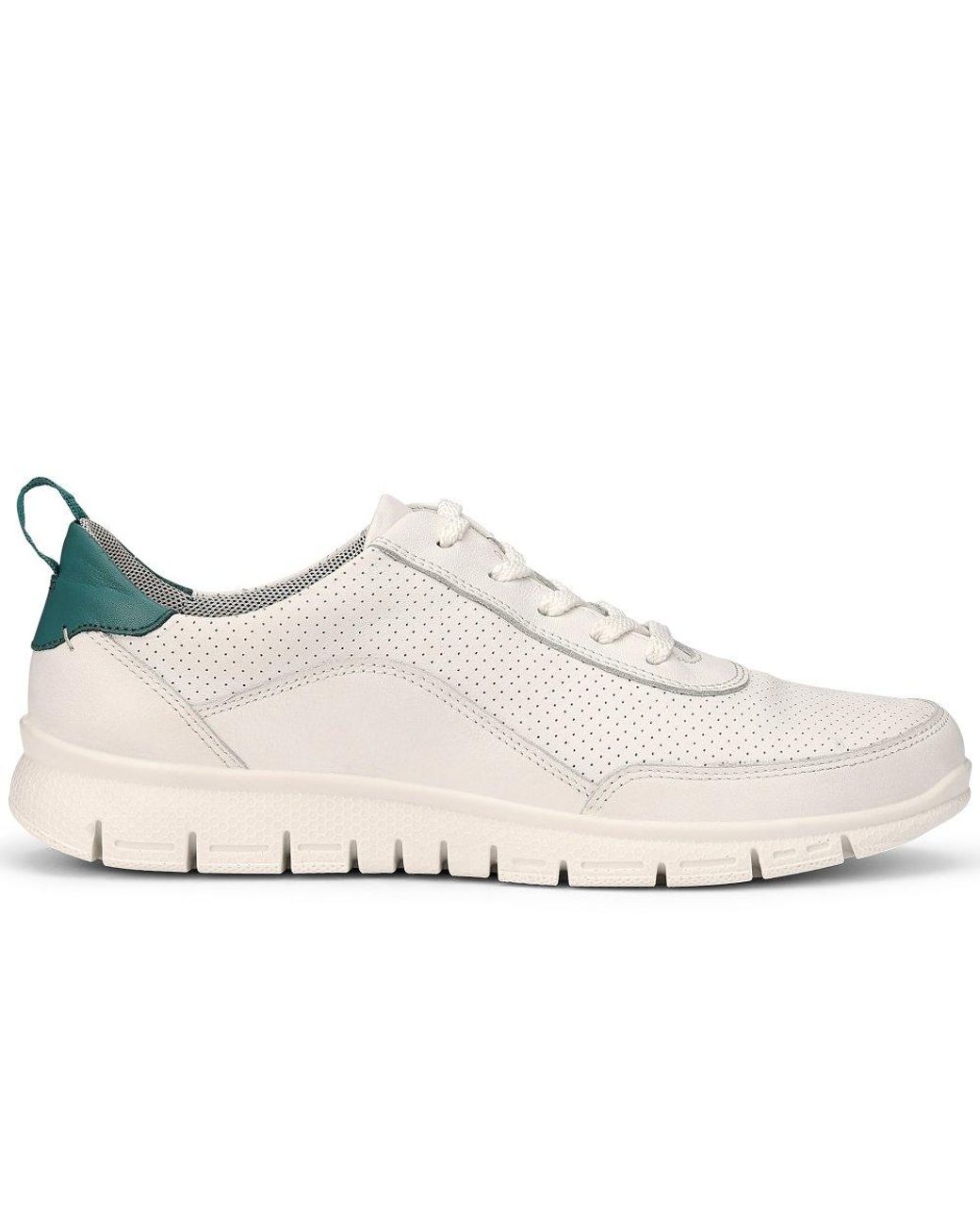 Hotter White Gravity Ii Trainers