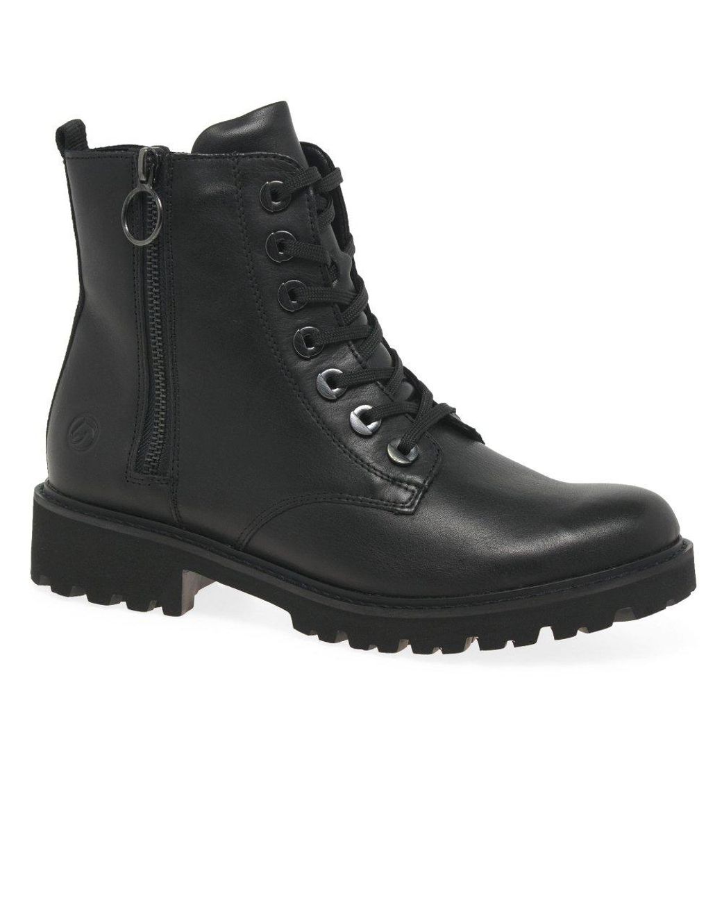 Remonte Black Boost Ankle Boots