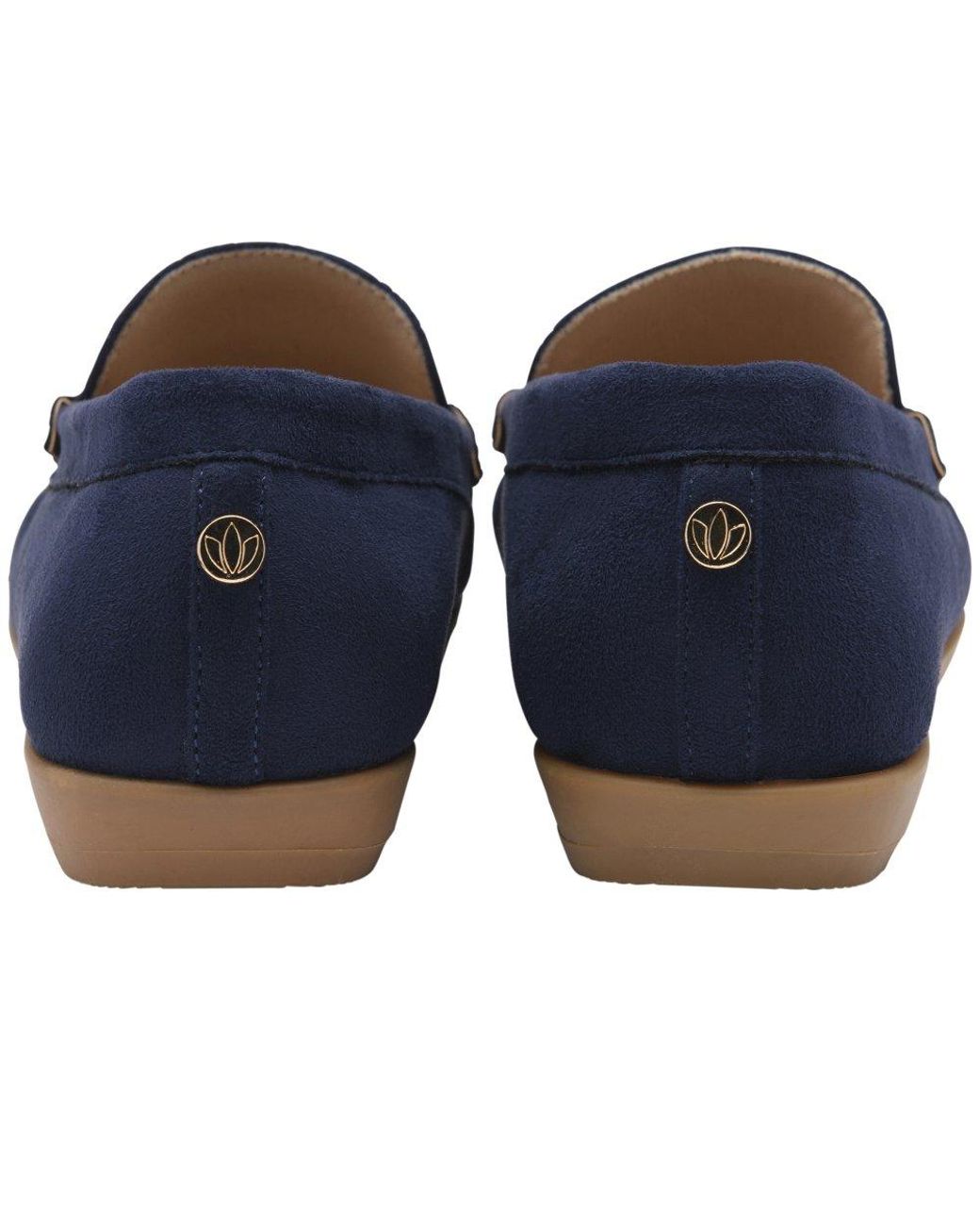 Lotus Blue Coma Loafers