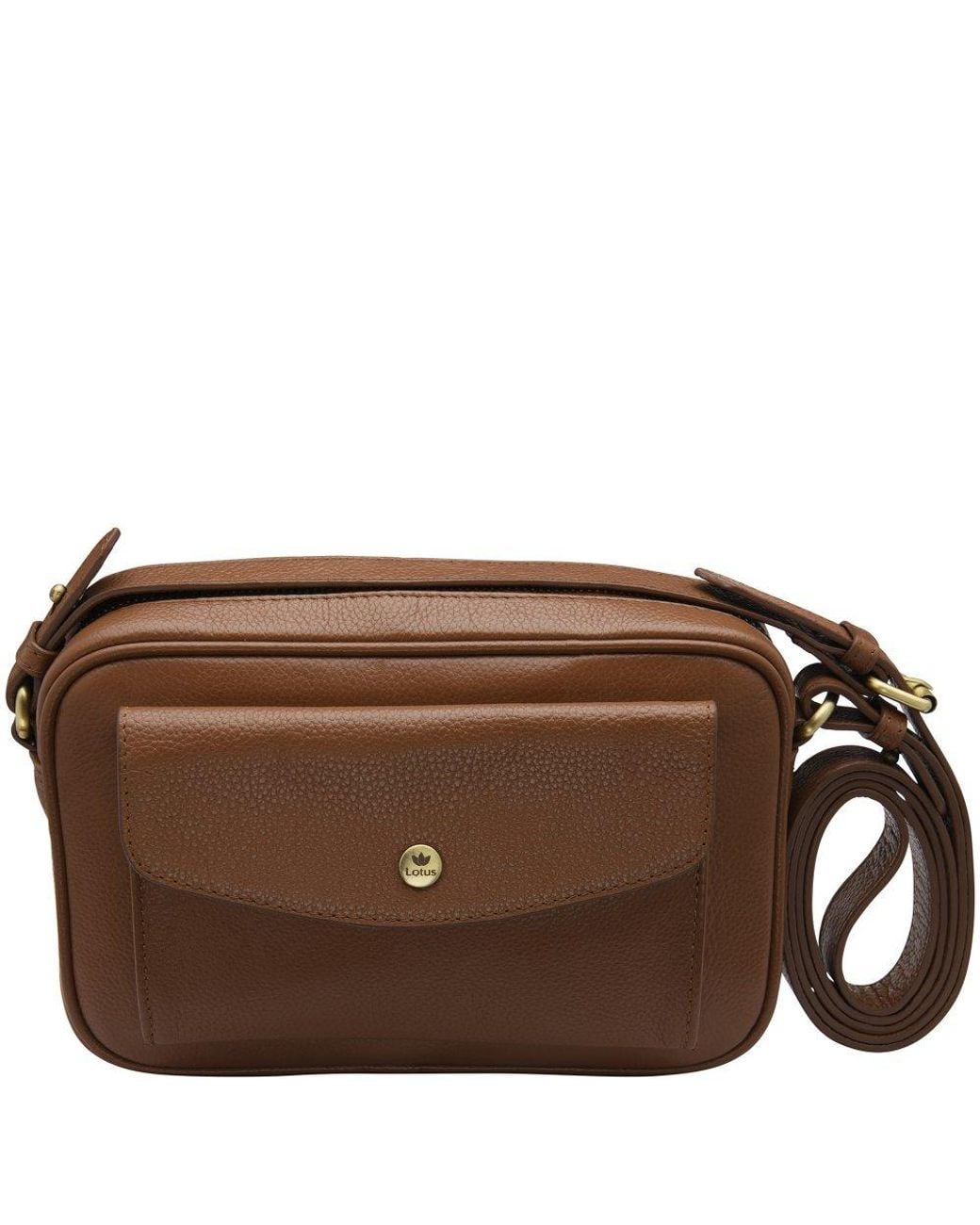 Lotus Brown Vardy Cross Body Bag