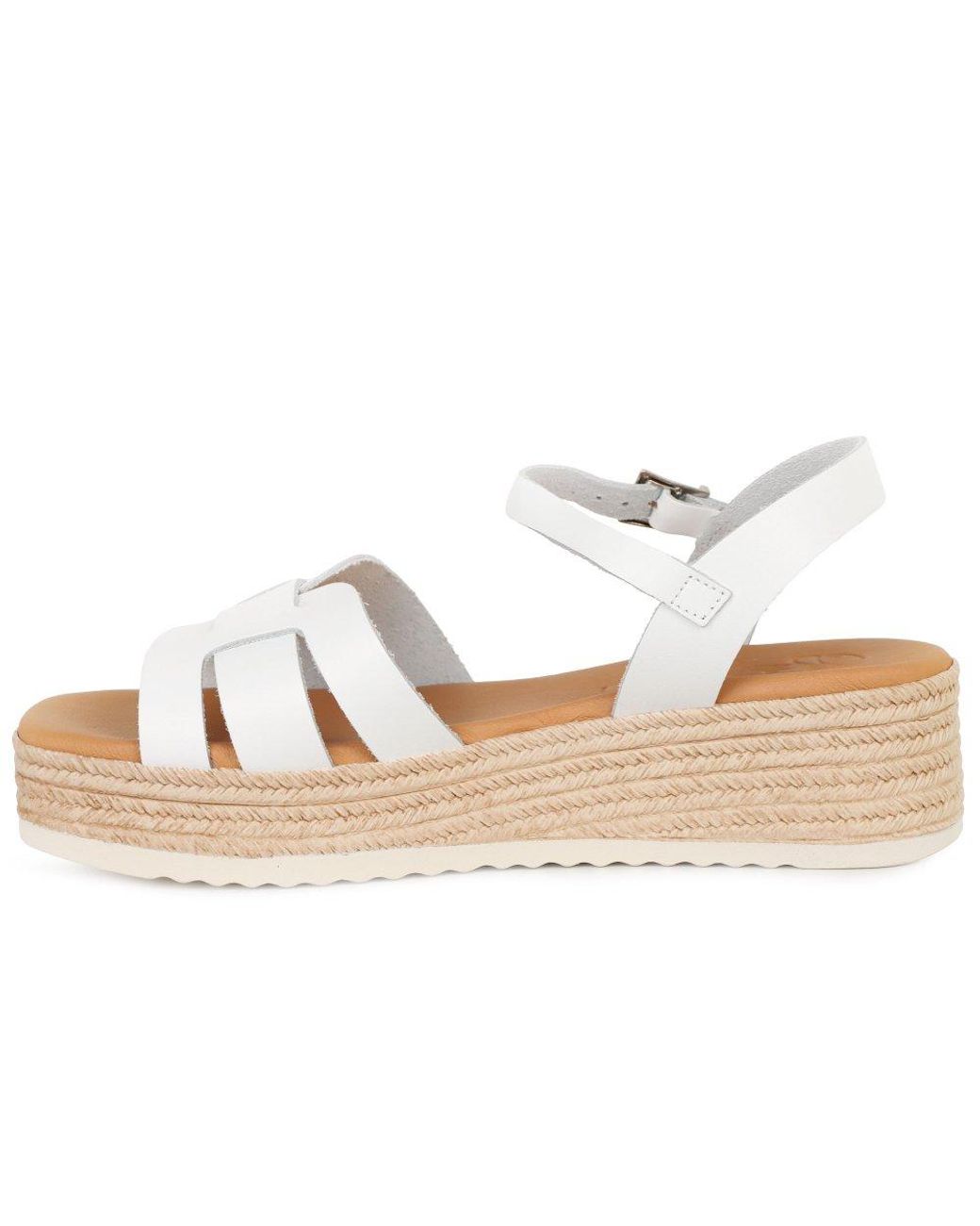 Oh My Sandals Brown Toledo Espadrille Sandals