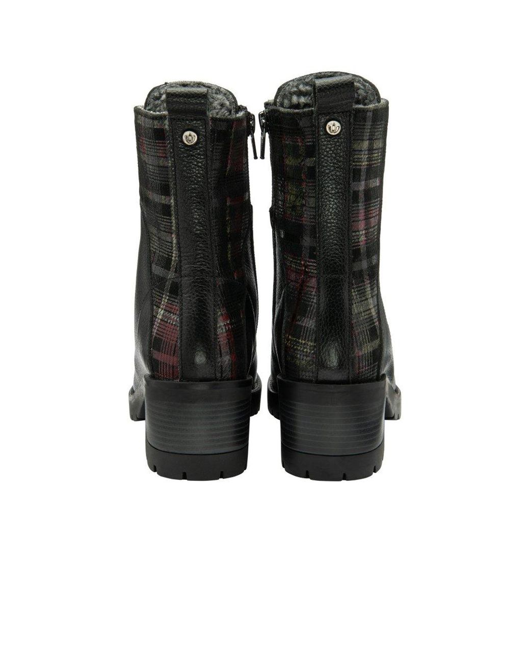 Lotus Black Litchfield Ankle Boots