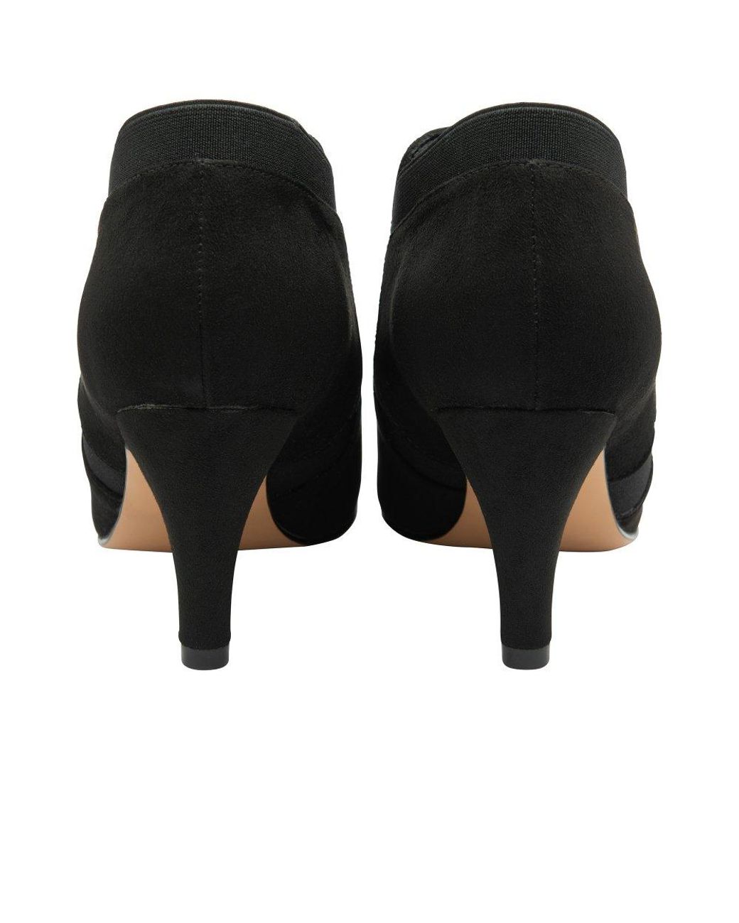 Lotus Black Kristina High Cut Court Shoes Size: 3