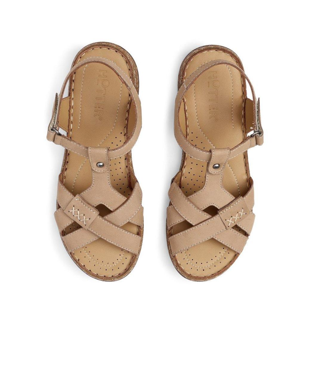 Hotter Brown Reya Sandals
