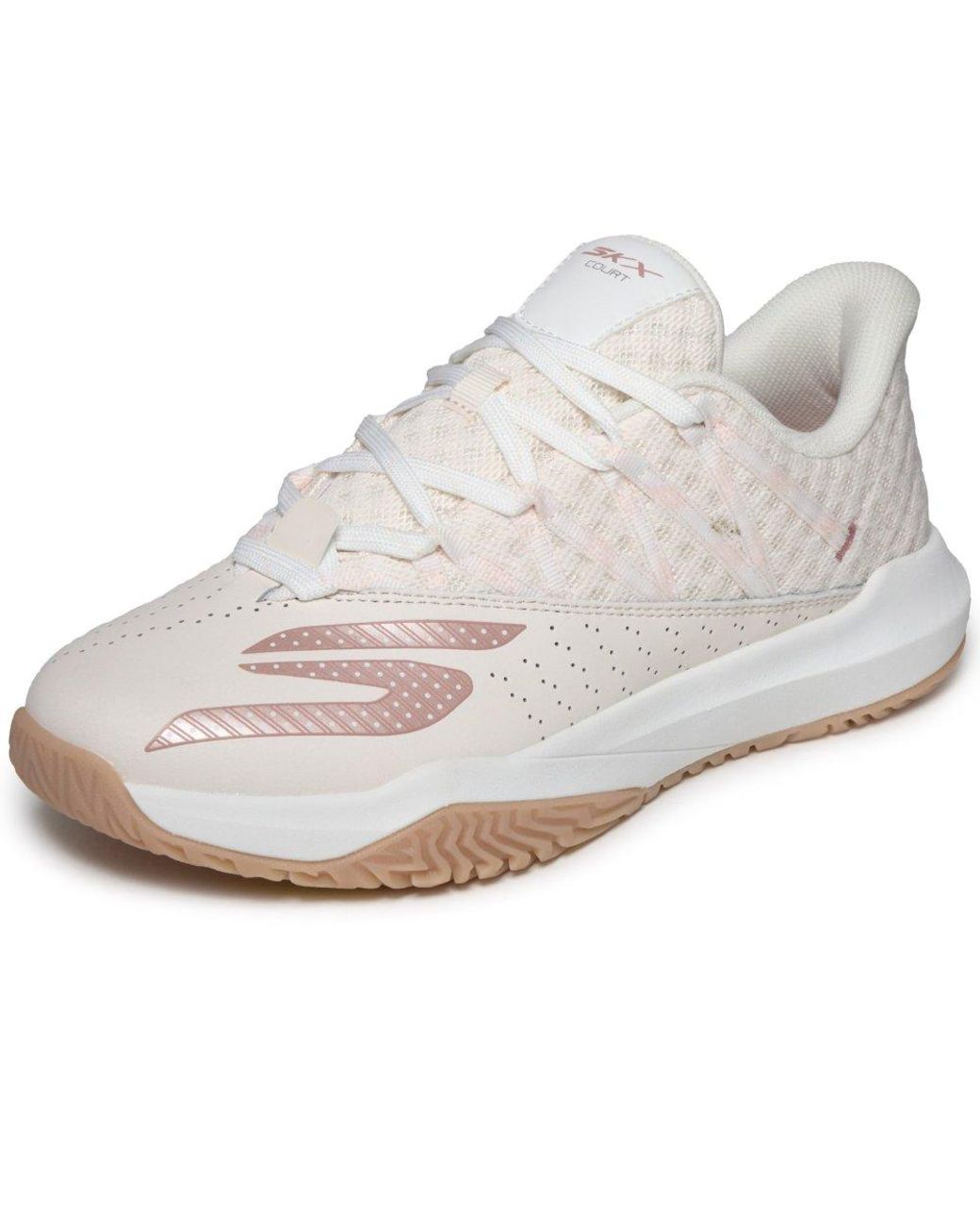 Skechers White Viper Court Rally Trainers