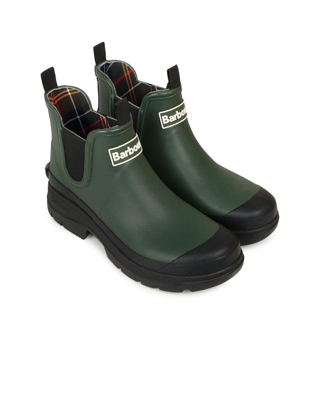 Barbour Green Nimbus Ankle Wellingtons